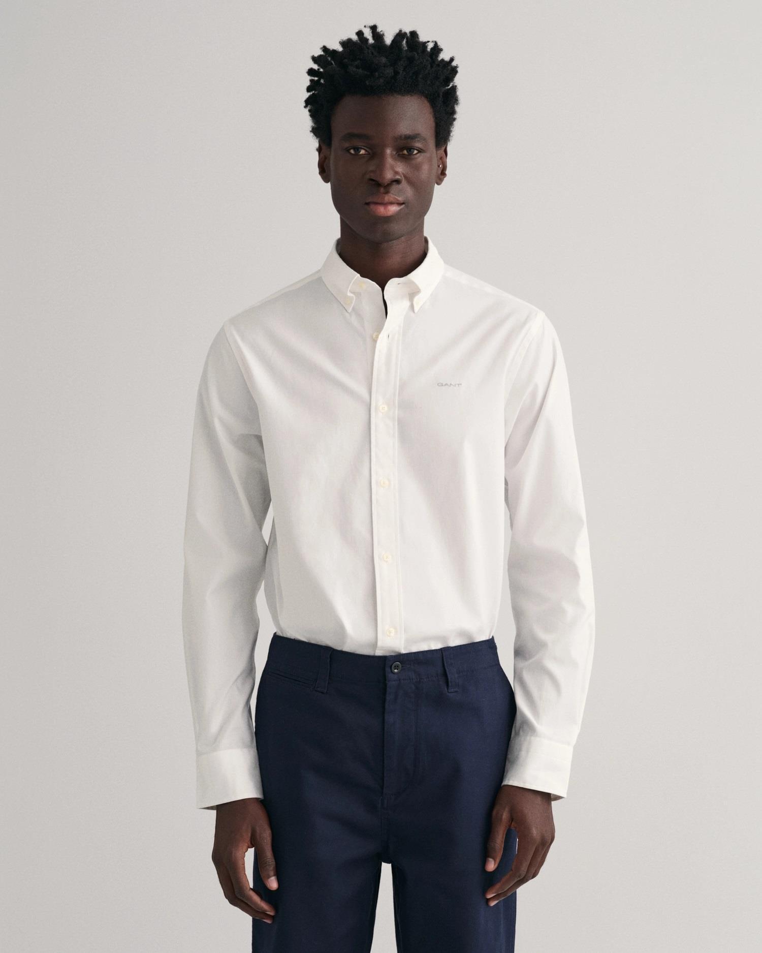 REG PINPOINT OXFORD SHIRT-Skjorter-Gant-Aandahls