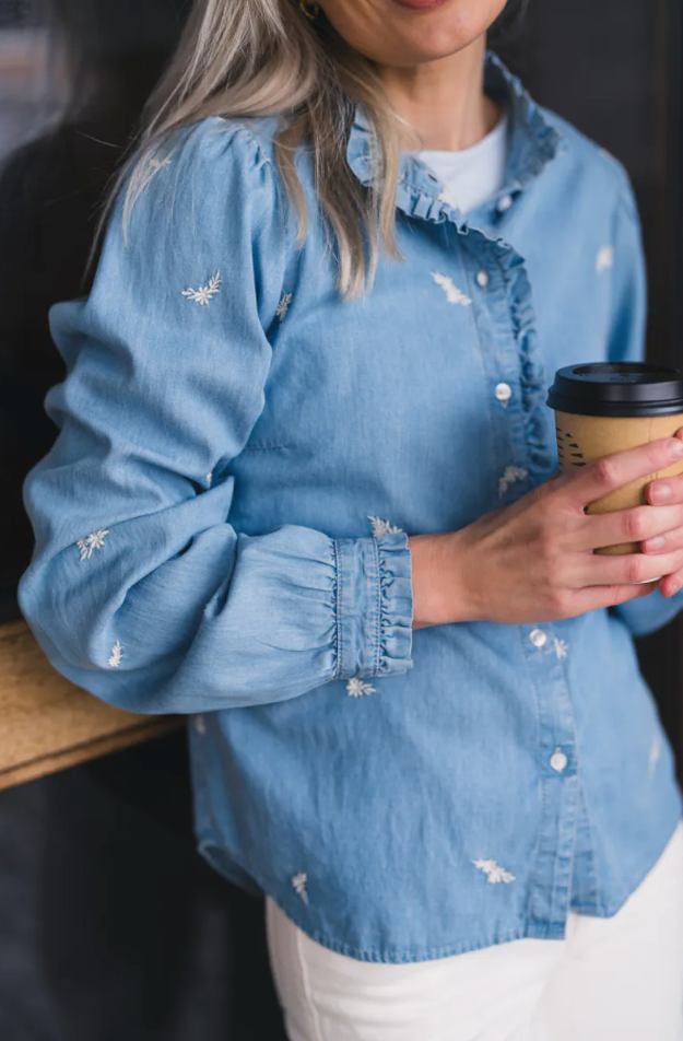 Rauspernille Shirt EMB-Skjorte-Raus-Aandahls