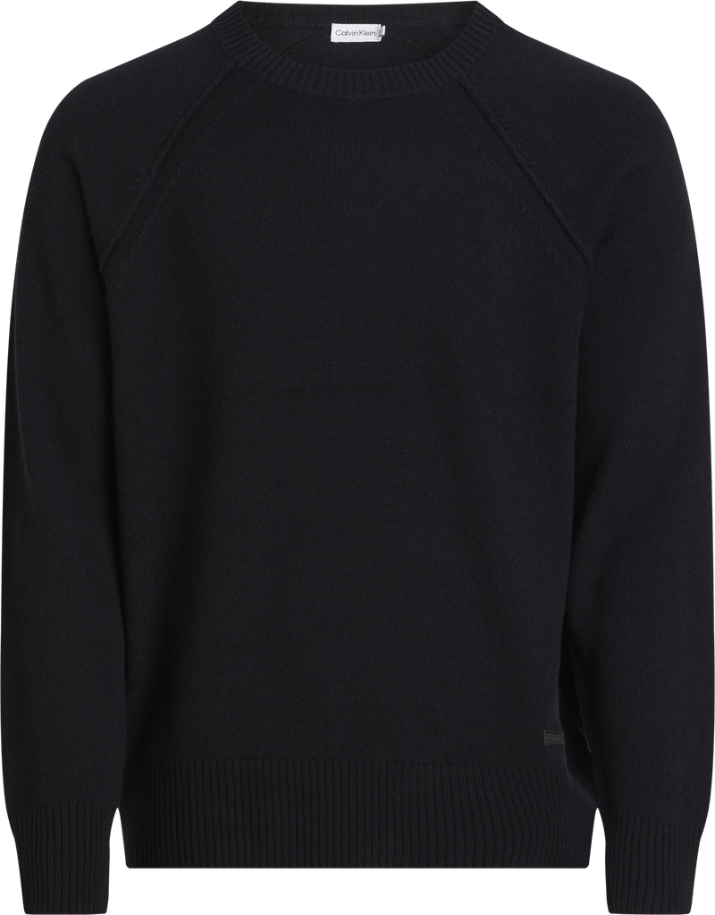Recycled Wool Comfort Sweater-Genser-Calvin Klein-Aandahls
