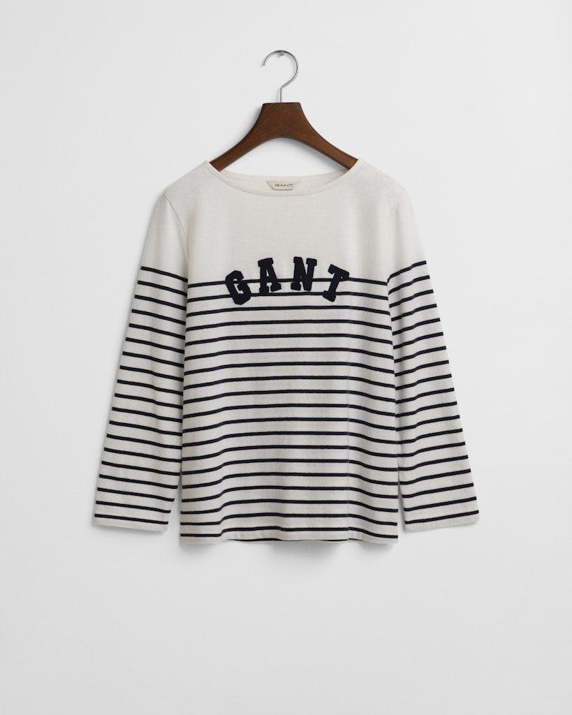 Reg Breton Boat Neck T-shirt-Genser-Gant-Aandahls