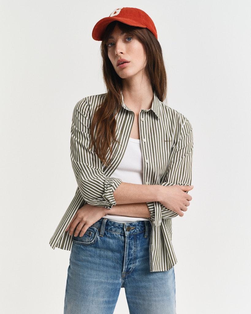 Reg Classic Pop Strip Shirt-Skjorte-Gant-Aandahls