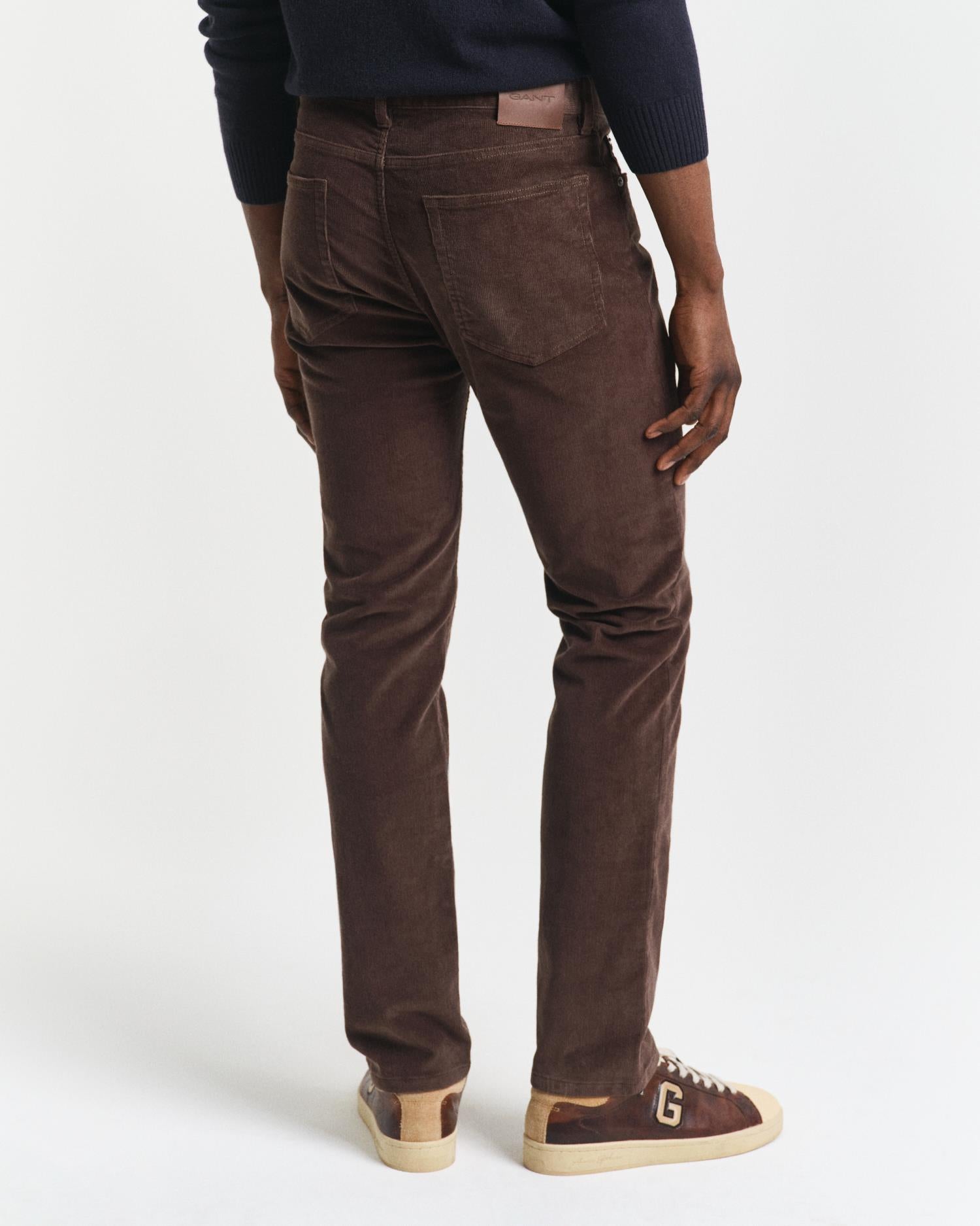 Reg Cord Jeans-Jeans-Gant-Aandahls