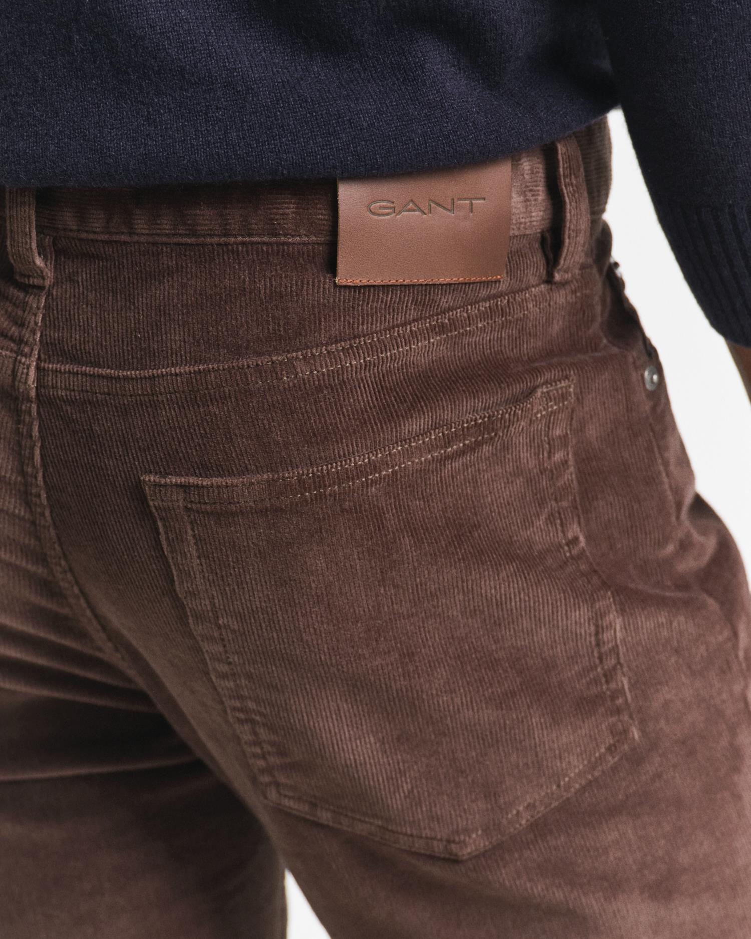 Reg Cord Jeans-Jeans-Gant-Aandahls