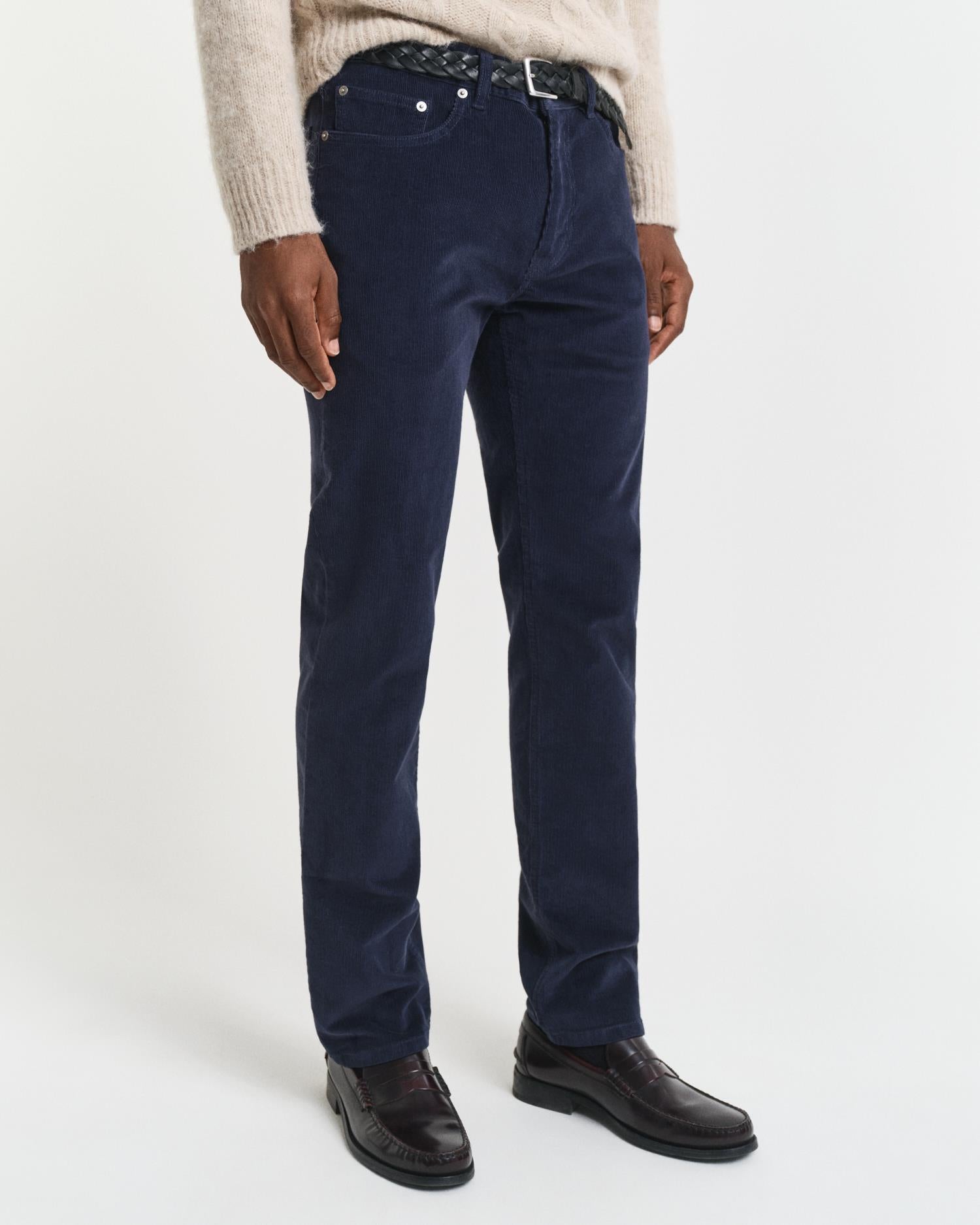 Reg Cord Jeans-Jeans-Gant-Aandahls