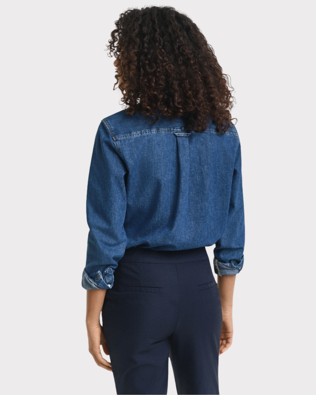 Reg Denim Shirt-Skjorte-Gant-Aandahls