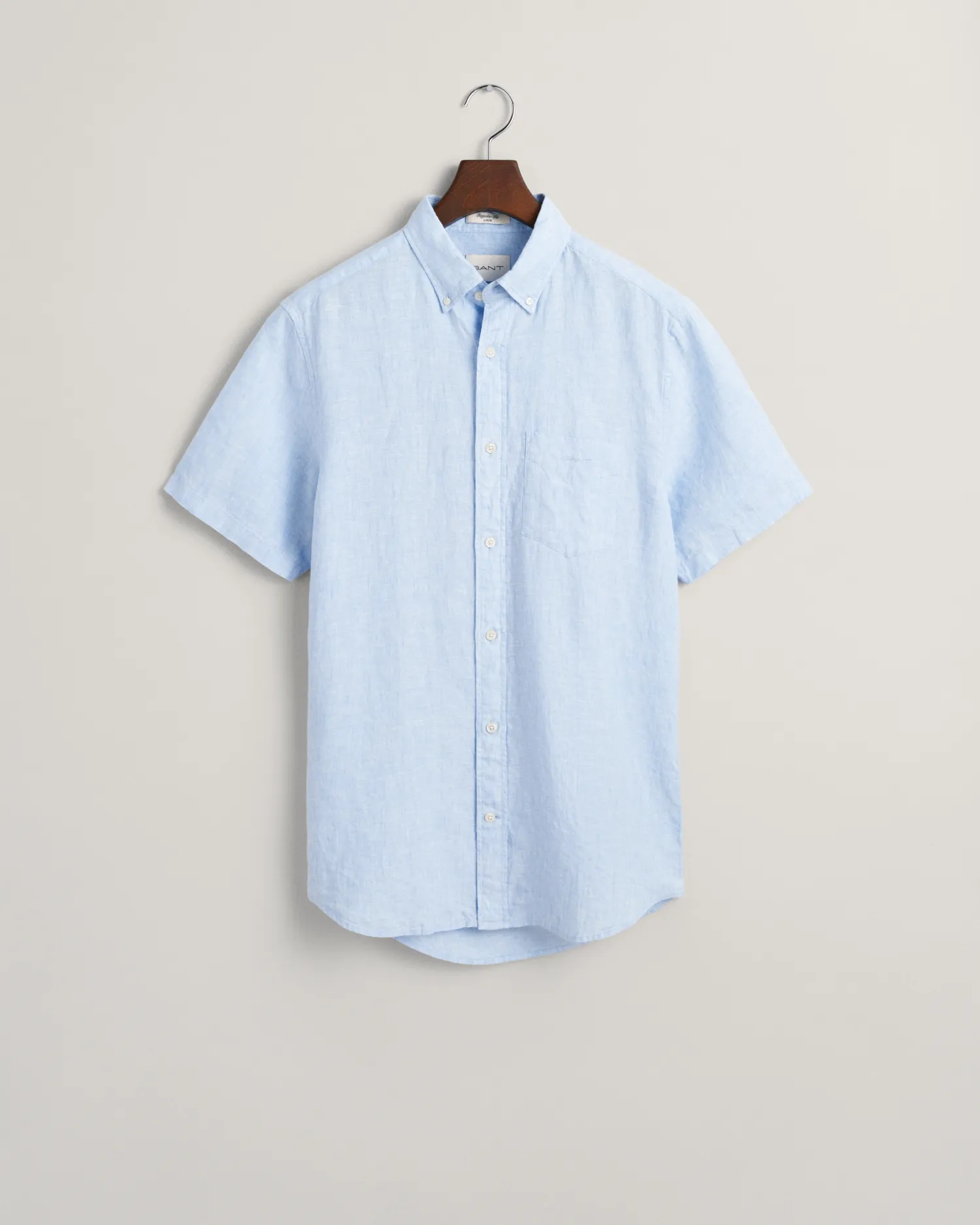 Reg Linen SS Shirt-Skjorter-Gant-Aandahls
