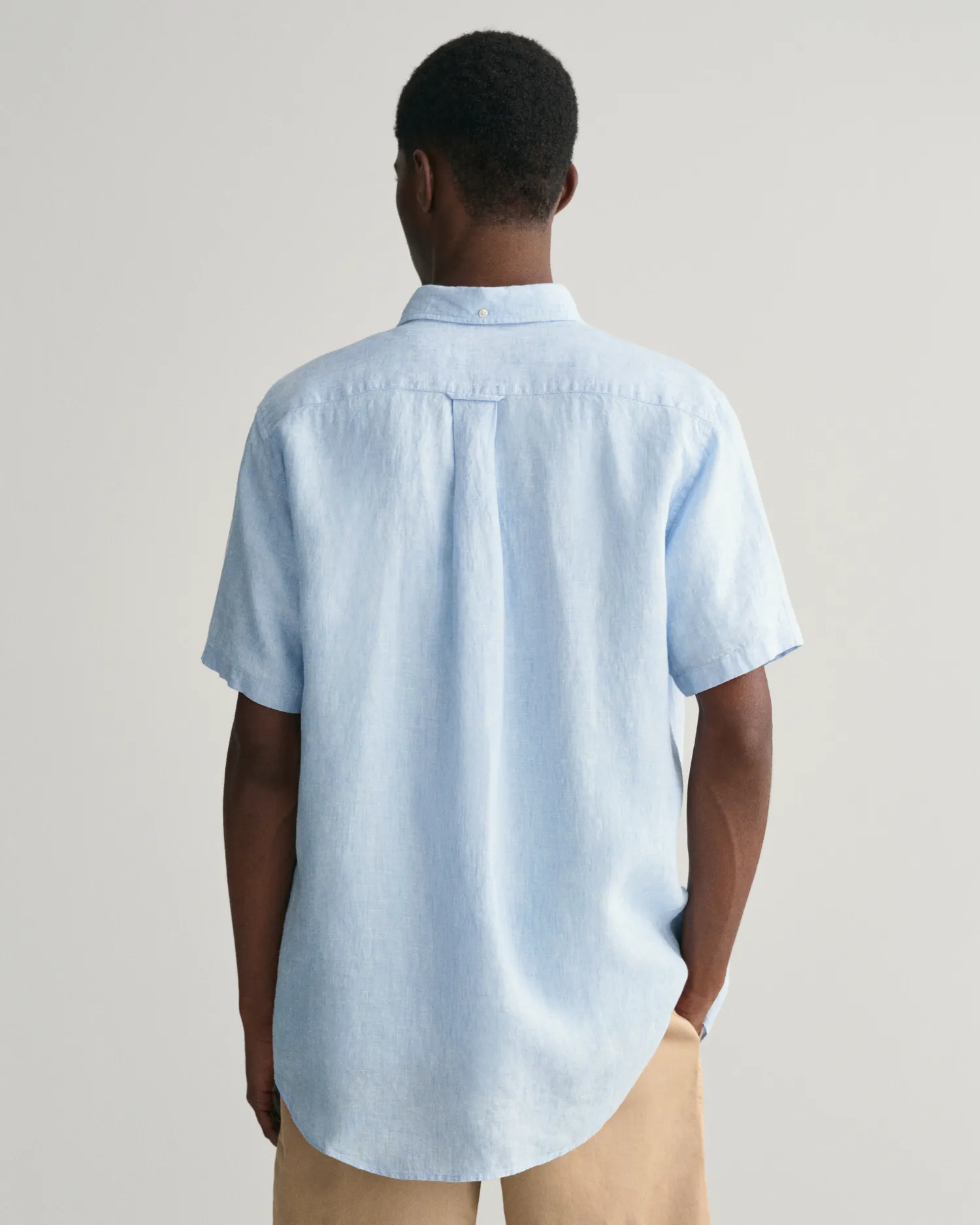 Reg Linen SS Shirt-Skjorter-Gant-Aandahls