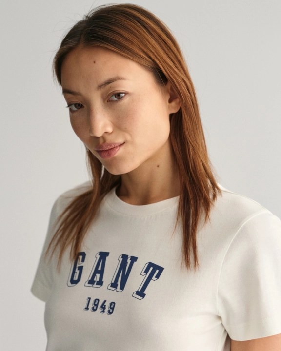 Reg Printed SS C-Neck T-Shirt-T-shirt-Gant-Aandahls