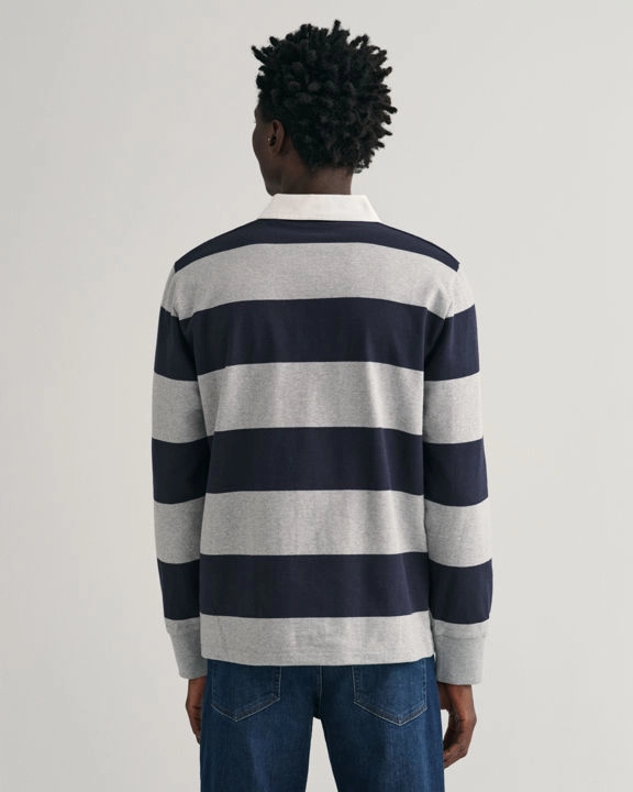 Reg Shield Barstripe Heavy Rugger-Sweat-Gant-Aandahls