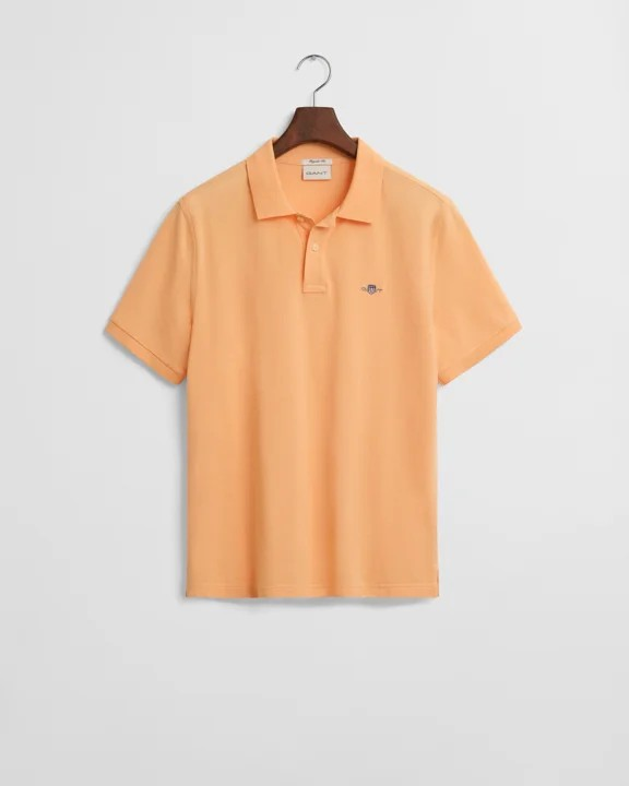 Reg Shield SS Pique Polo-T-shirt-Gant-Aandahls