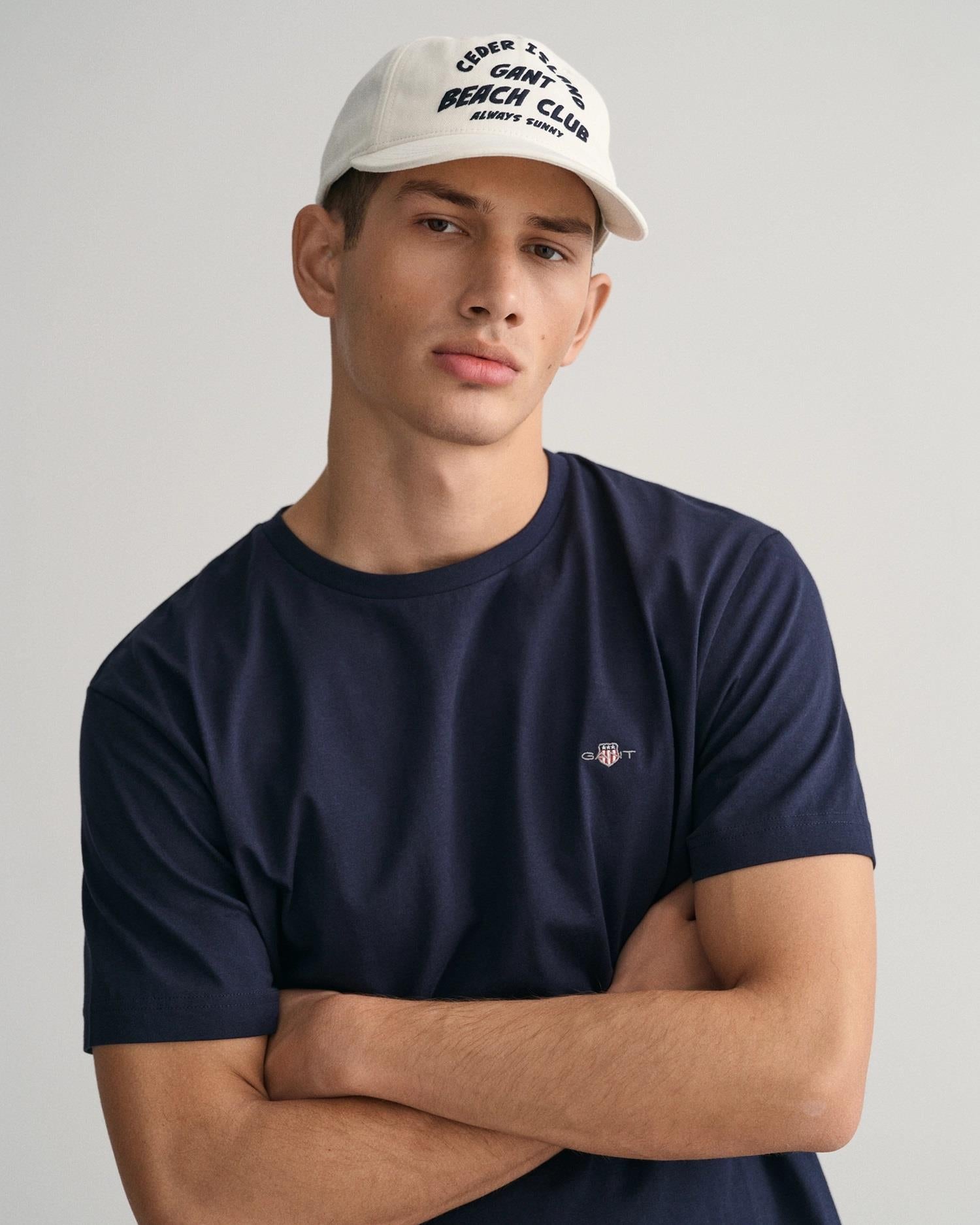 Reg Shield Ss T-Shirt-T-shirt-Gant-Aandahls