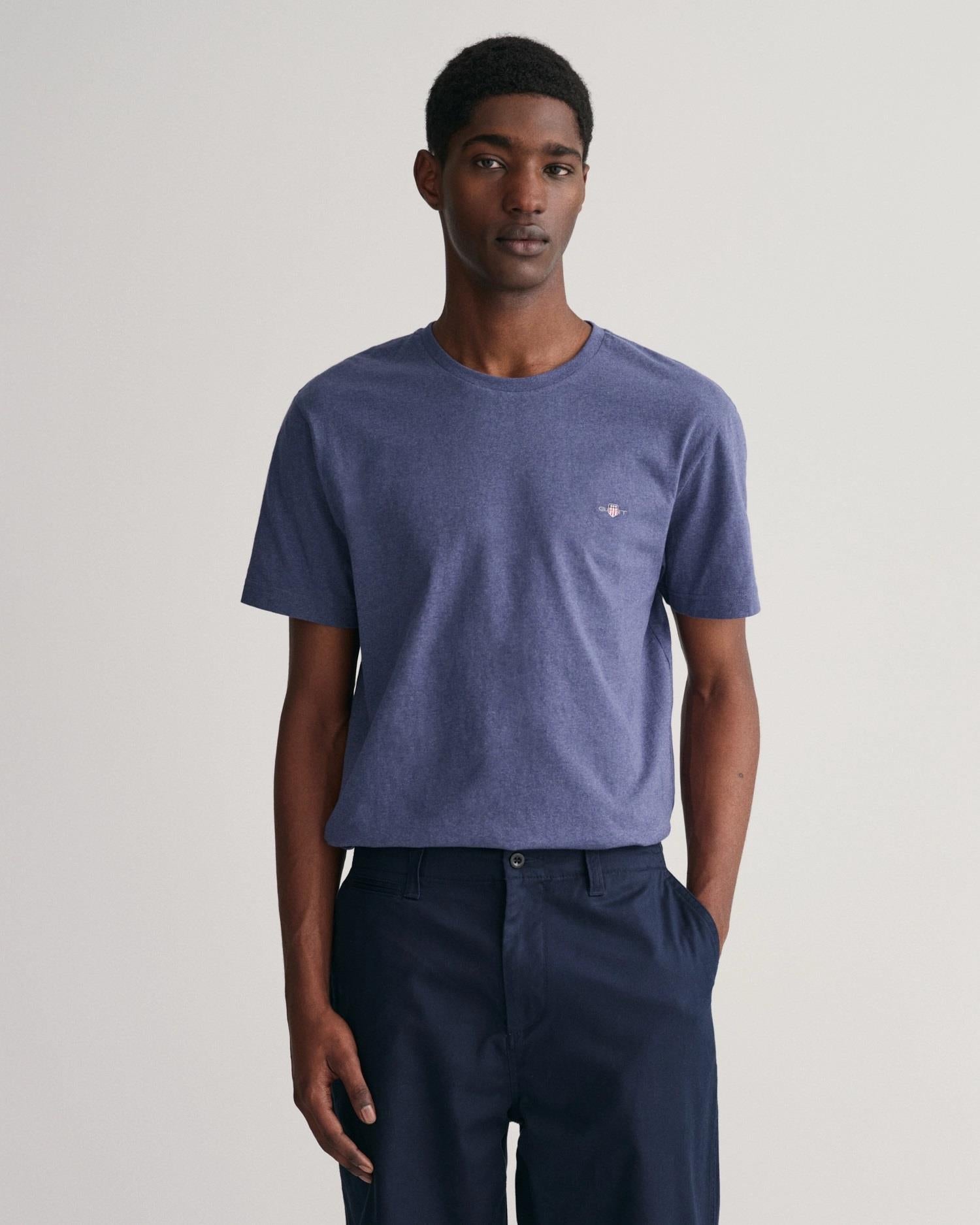 Reg Shield ss T-Shirt-Sweat-Gant-Aandahls
