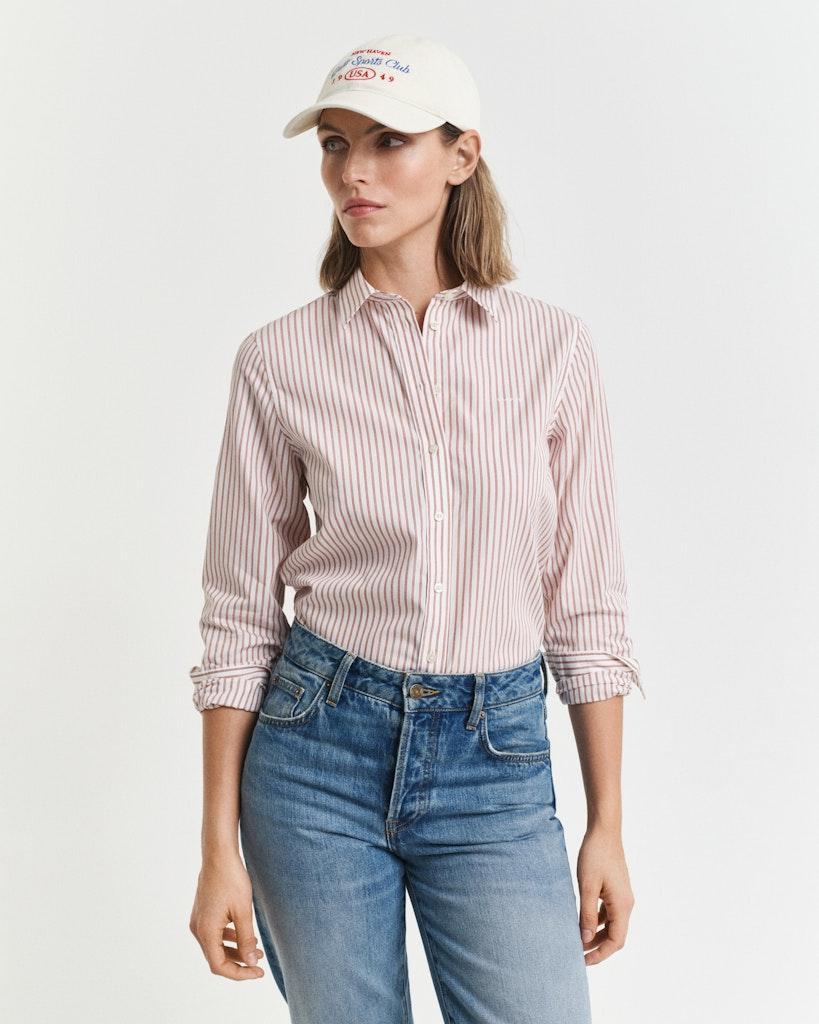 Reg classic poplin striped-Skjorte-Gant-Aandahls
