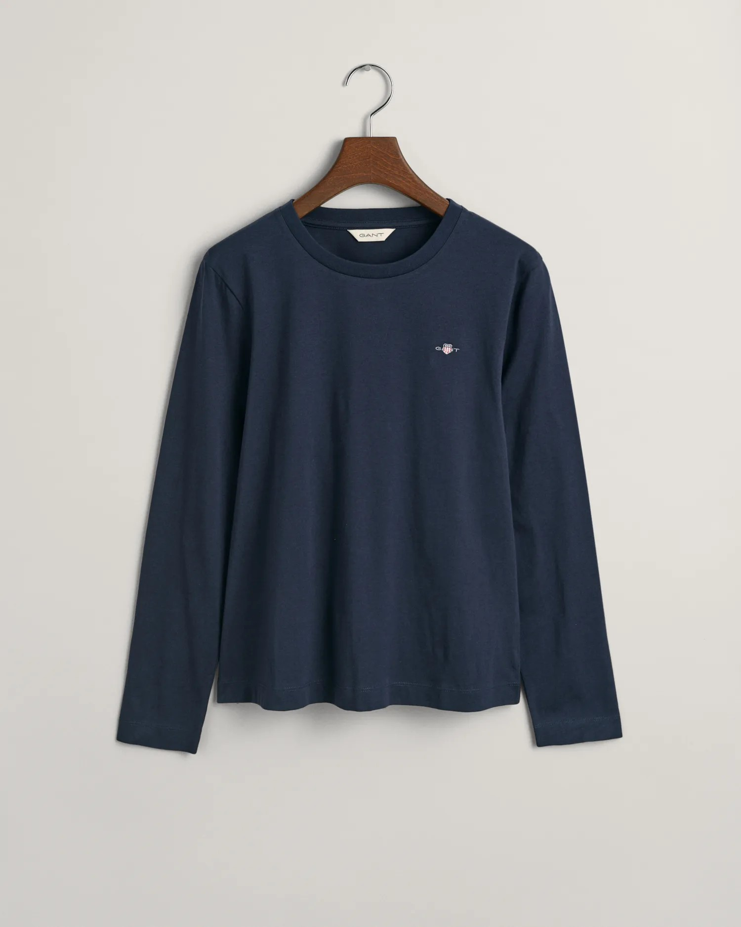 Reg shield LS t-shirt-Genser-Gant-Aandahls