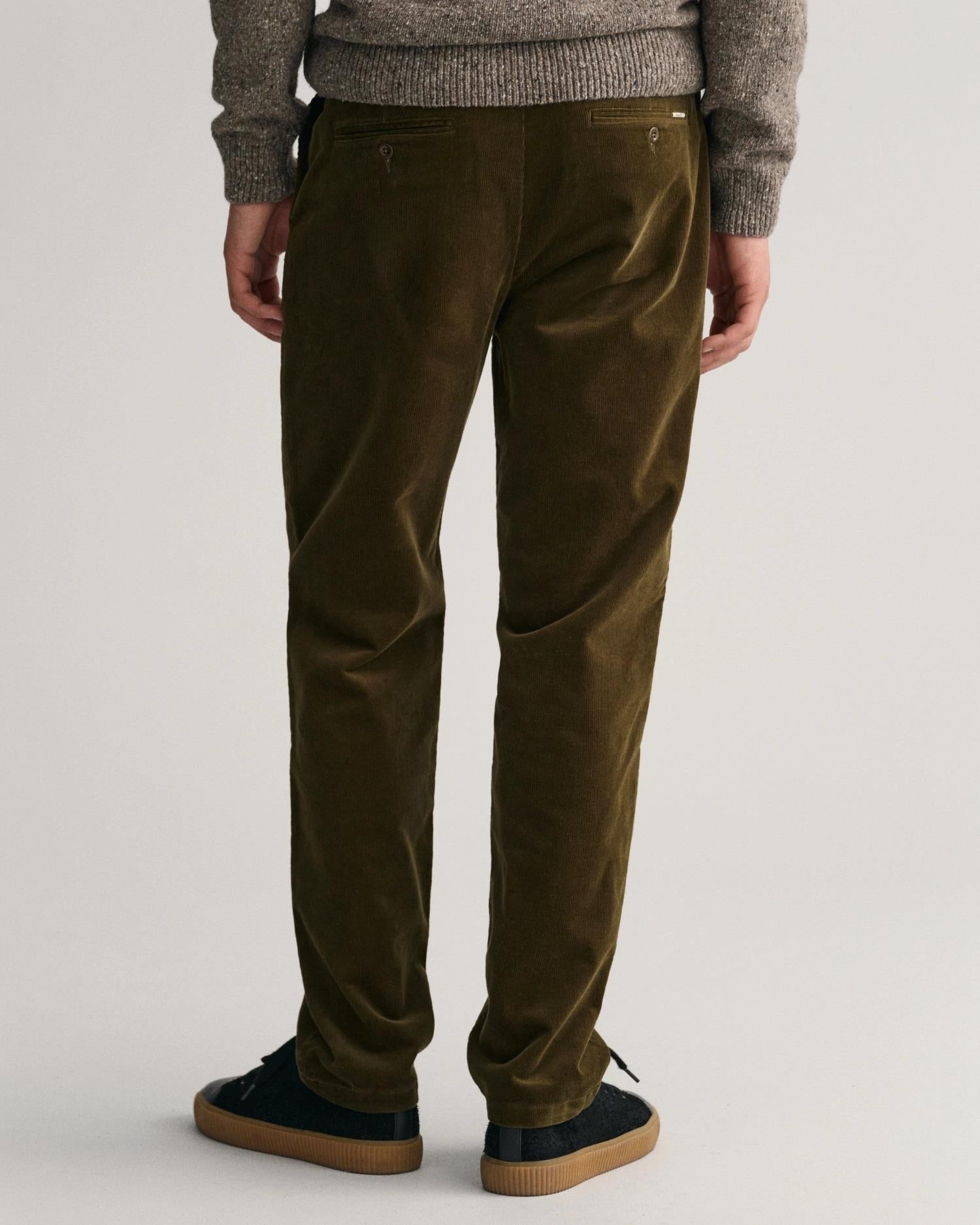 Regular Cord Chinos-Bukser-Gant-Aandahls
