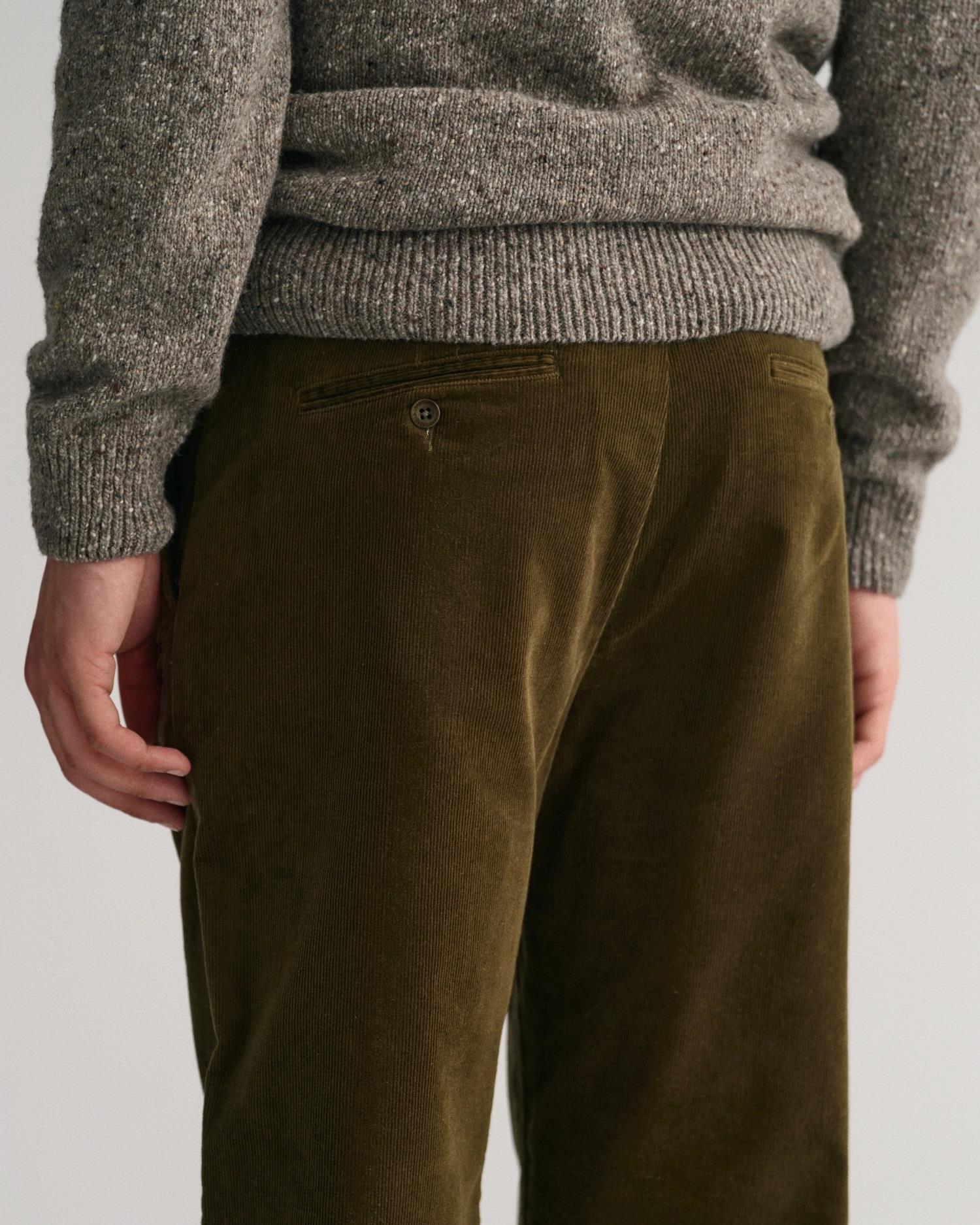Regular Cord Chinos-Bukser-Gant-Aandahls