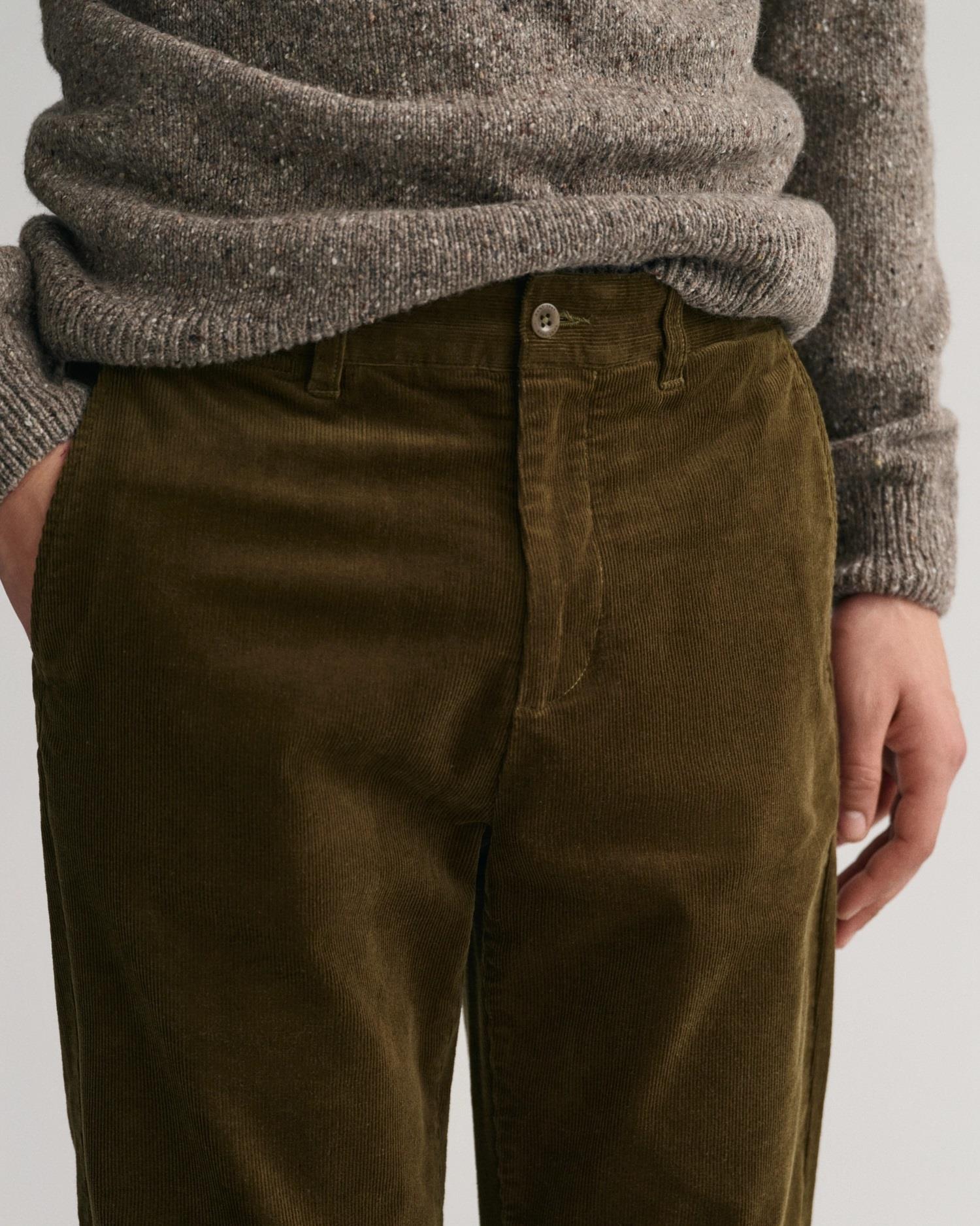 Regular Cord Chinos-Bukser-Gant-Aandahls