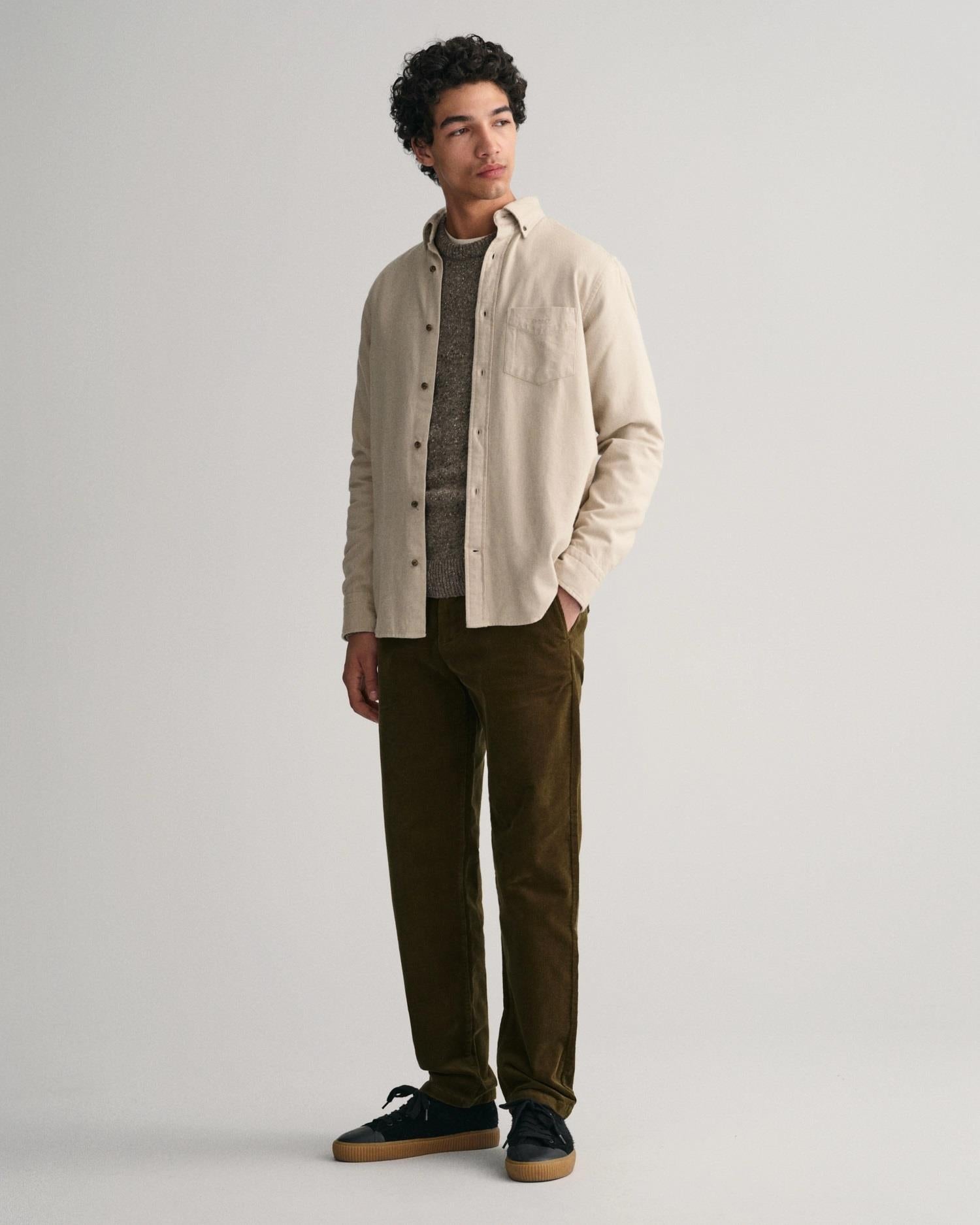 Regular Cord Chinos-Bukser-Gant-Aandahls