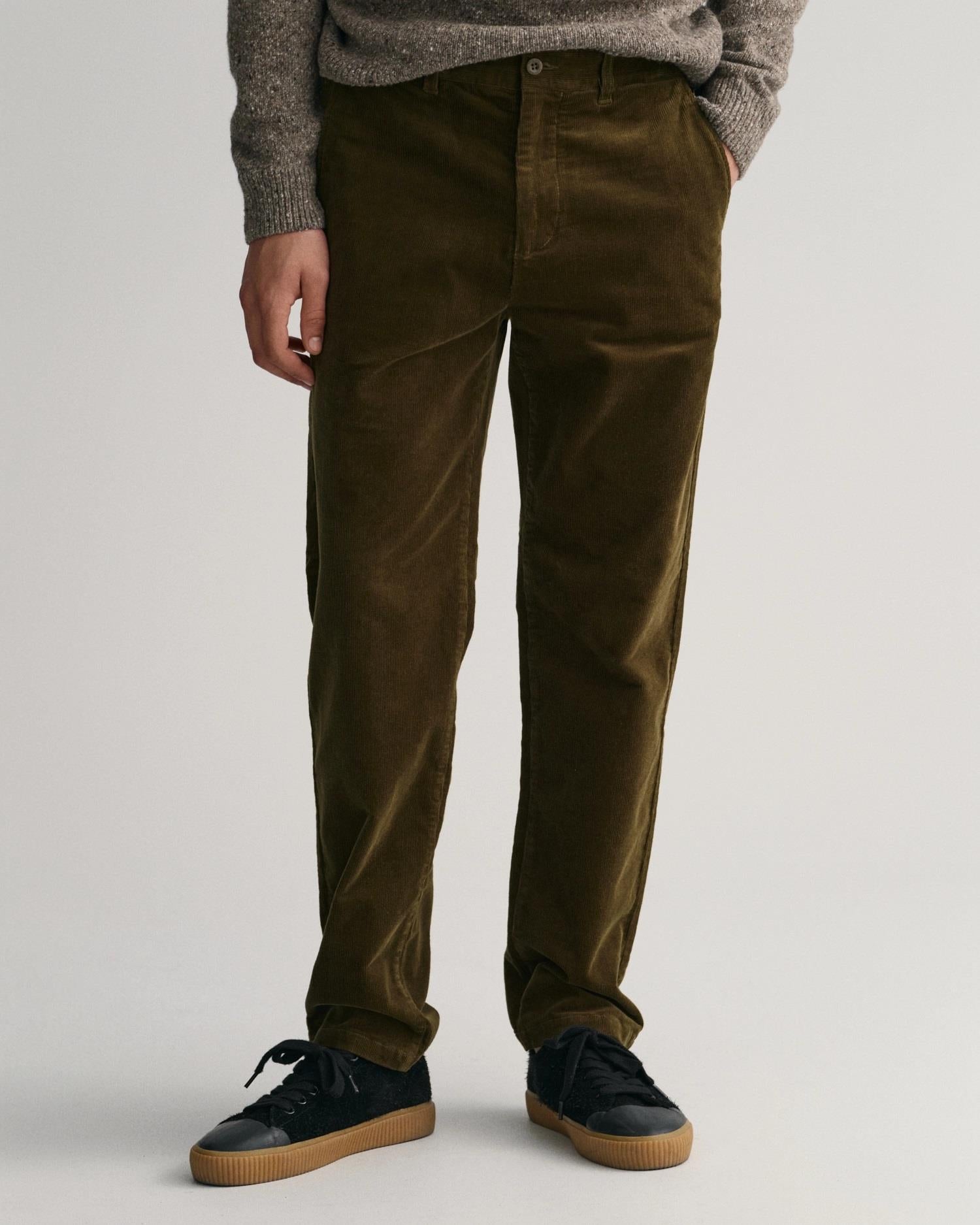 Regular Cord Chinos-Bukser-Gant-Aandahls