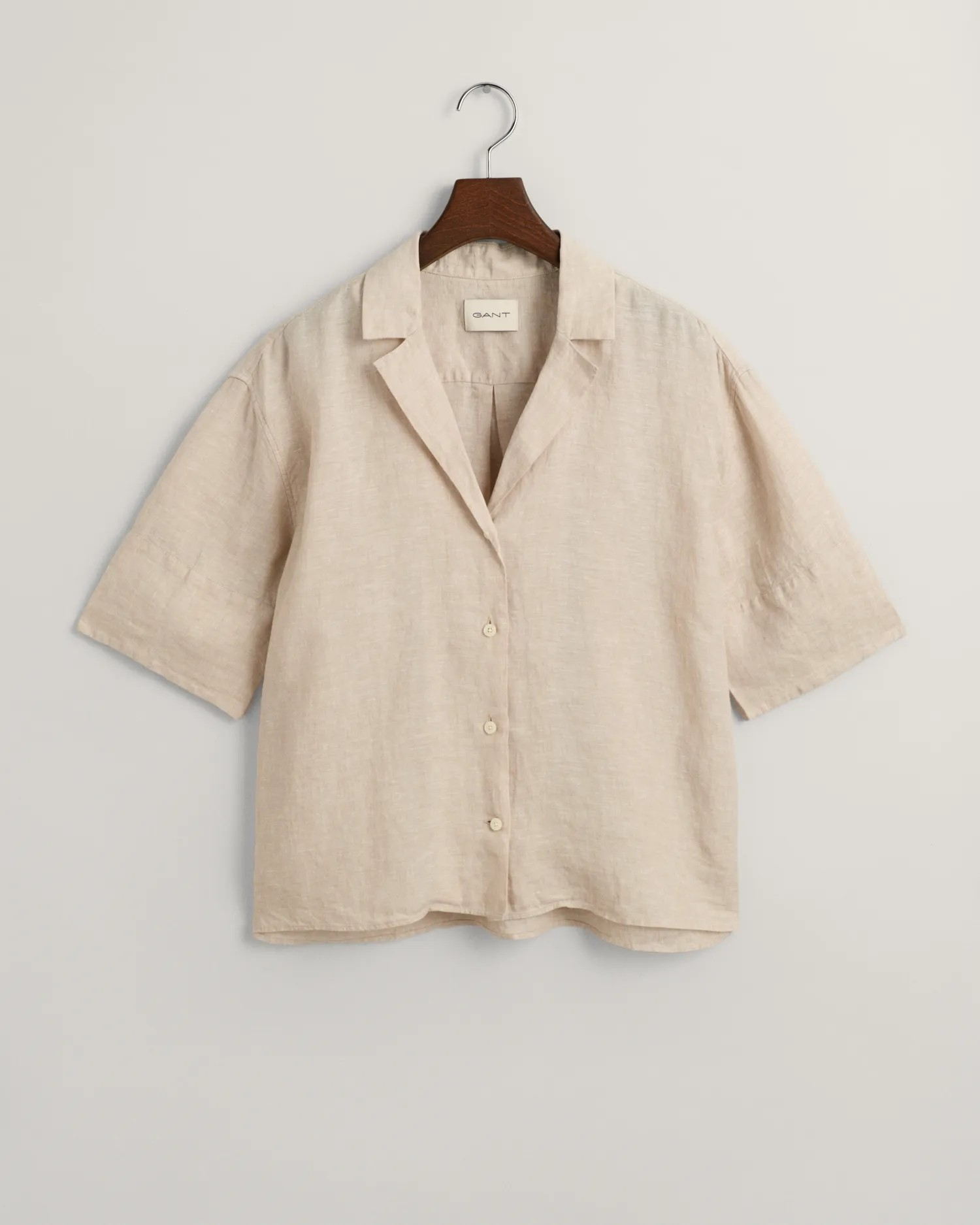 Rel ss linen shirt-Skjorte-Gant-Aandahls