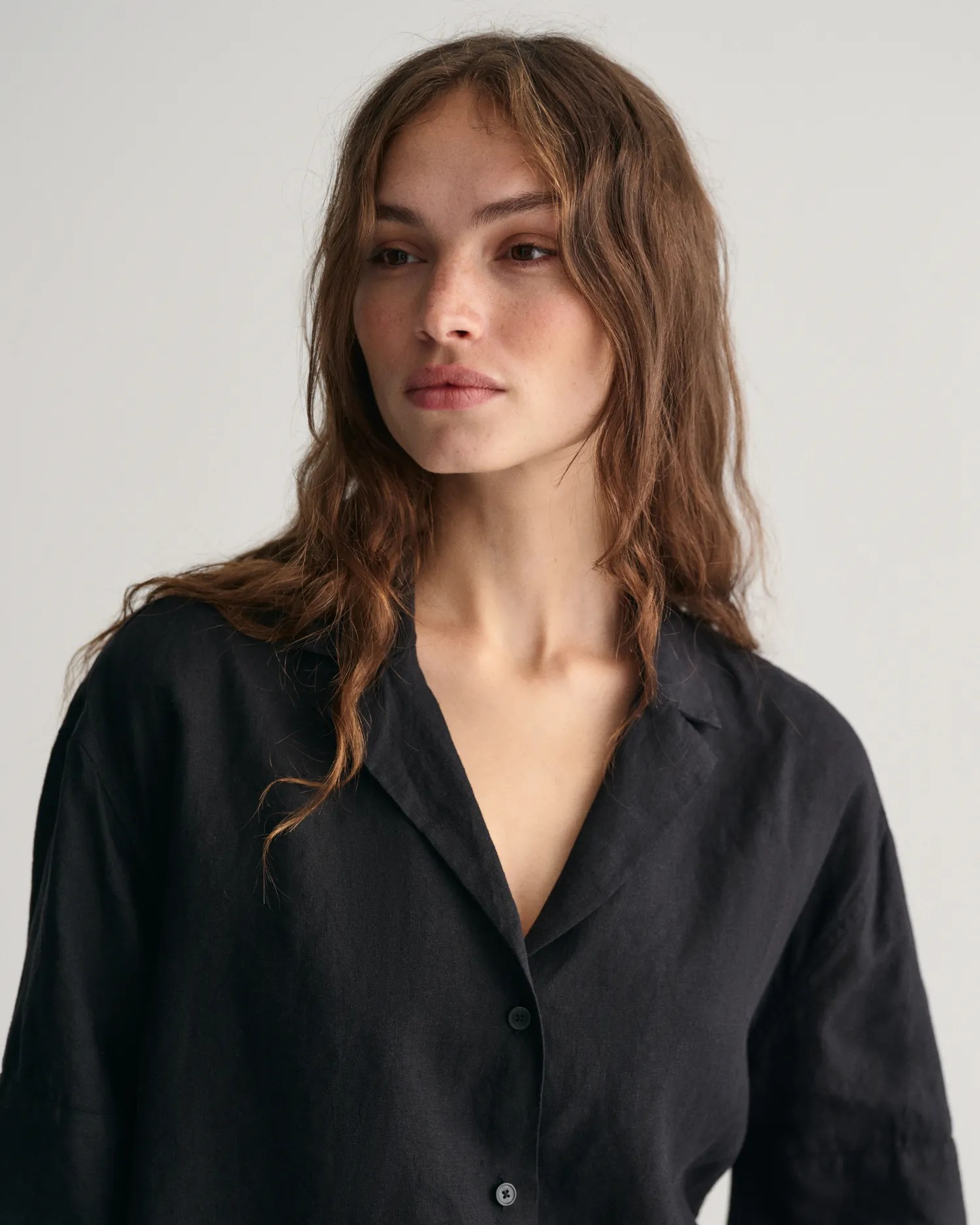 Rel ss linen shirt-Skjorte-Gant-Aandahls