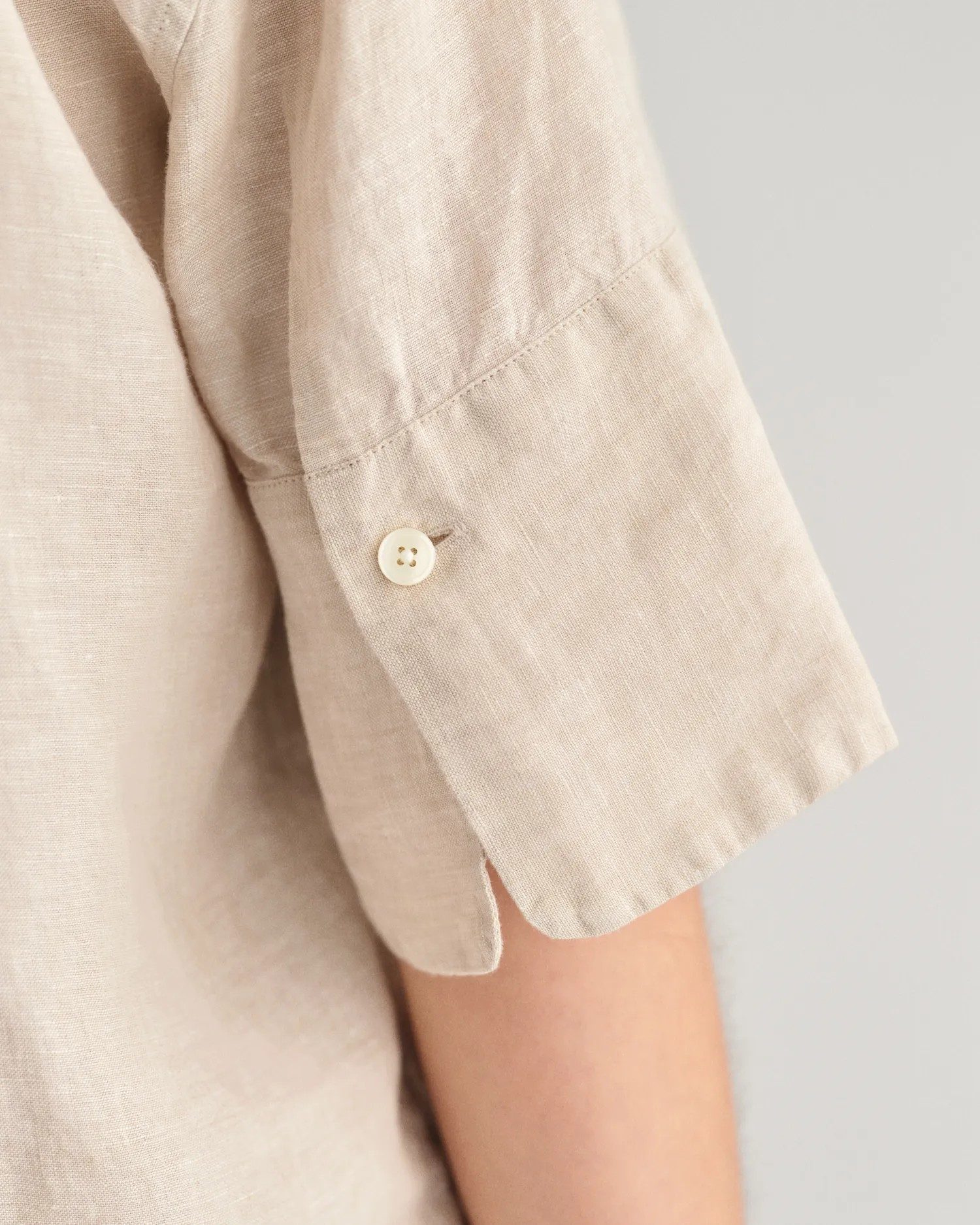 Rel ss linen shirt-Skjorte-Gant-Aandahls