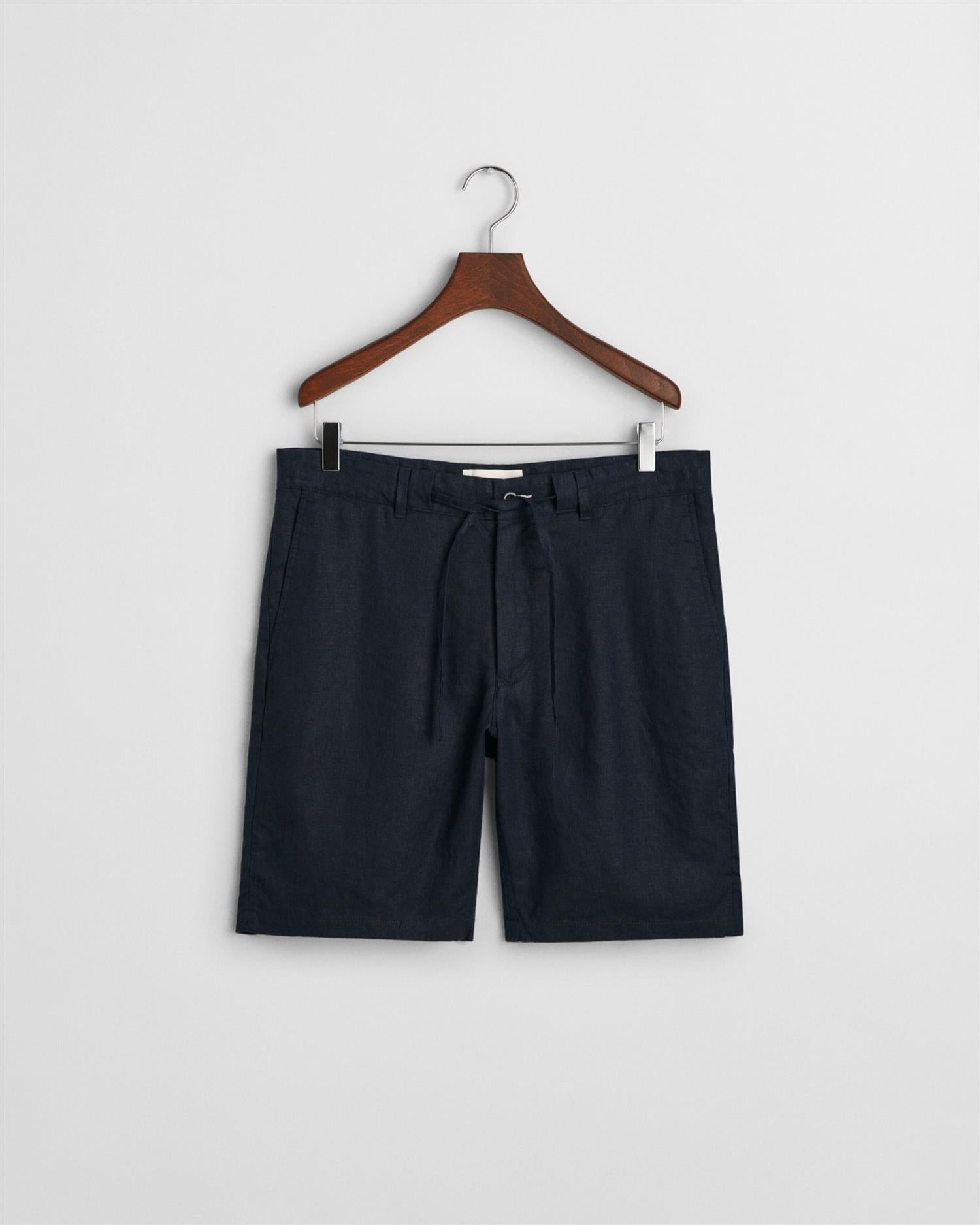 Relaxed Linen Ds Shorts-Shorts-Gant-Aandahls