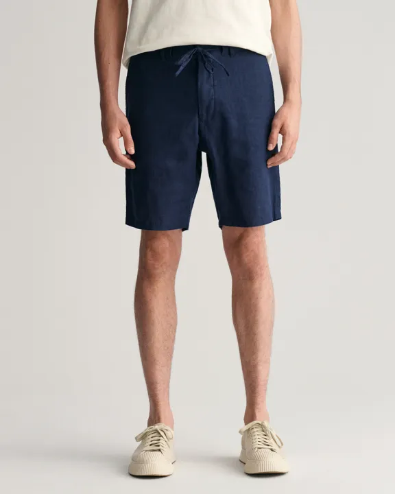 Relaxed Linen Ds Shorts-Shorts-Gant-Aandahls