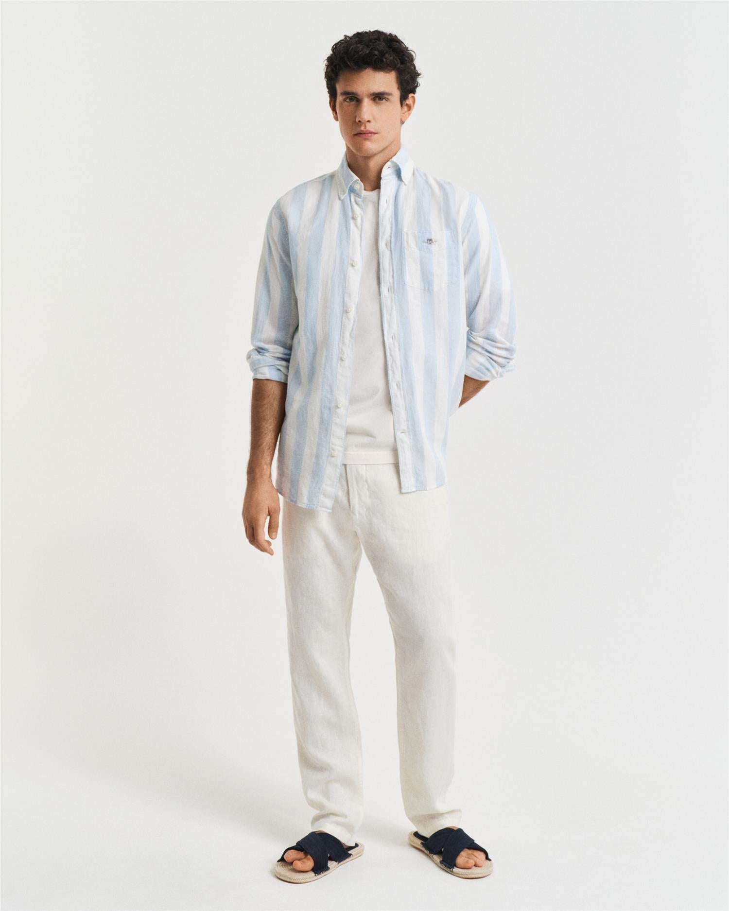 Relaxed Linen Pants-Bukse-Gant-Aandahls
