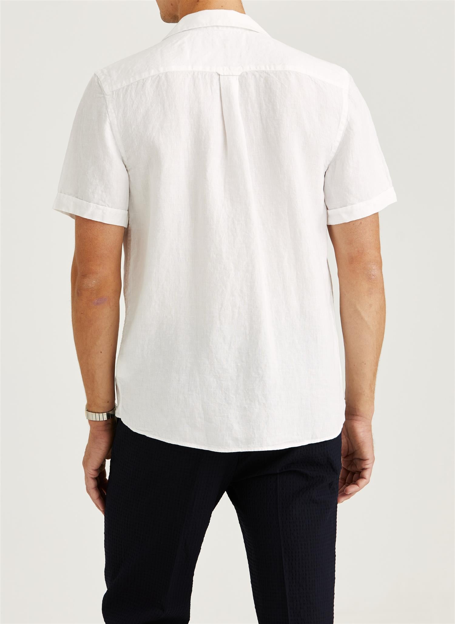 Resort linen ss shirt-Skjorte-Morris-Aandahls