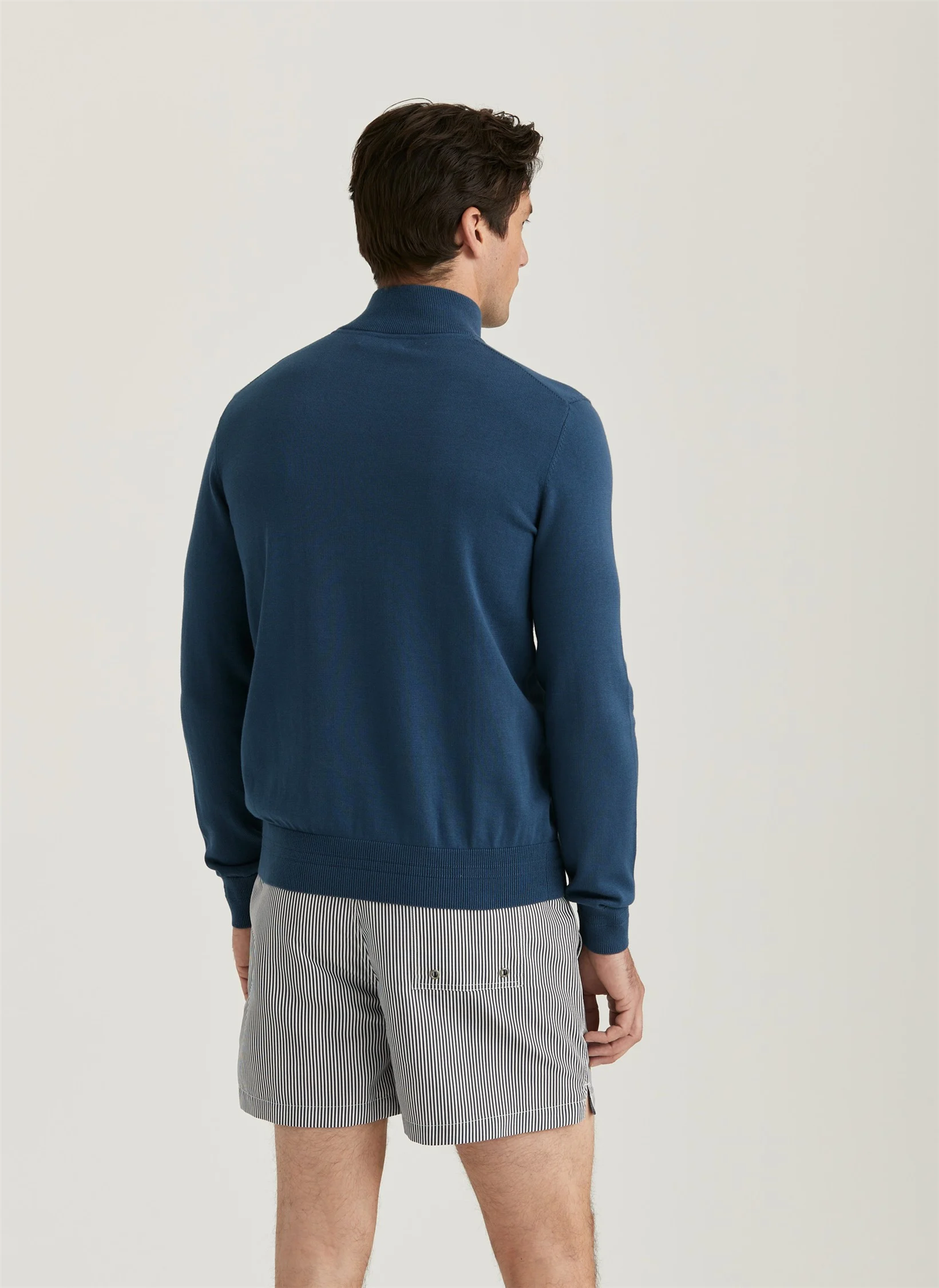 Riley Half Zip-Strikk-Morris-Aandahls