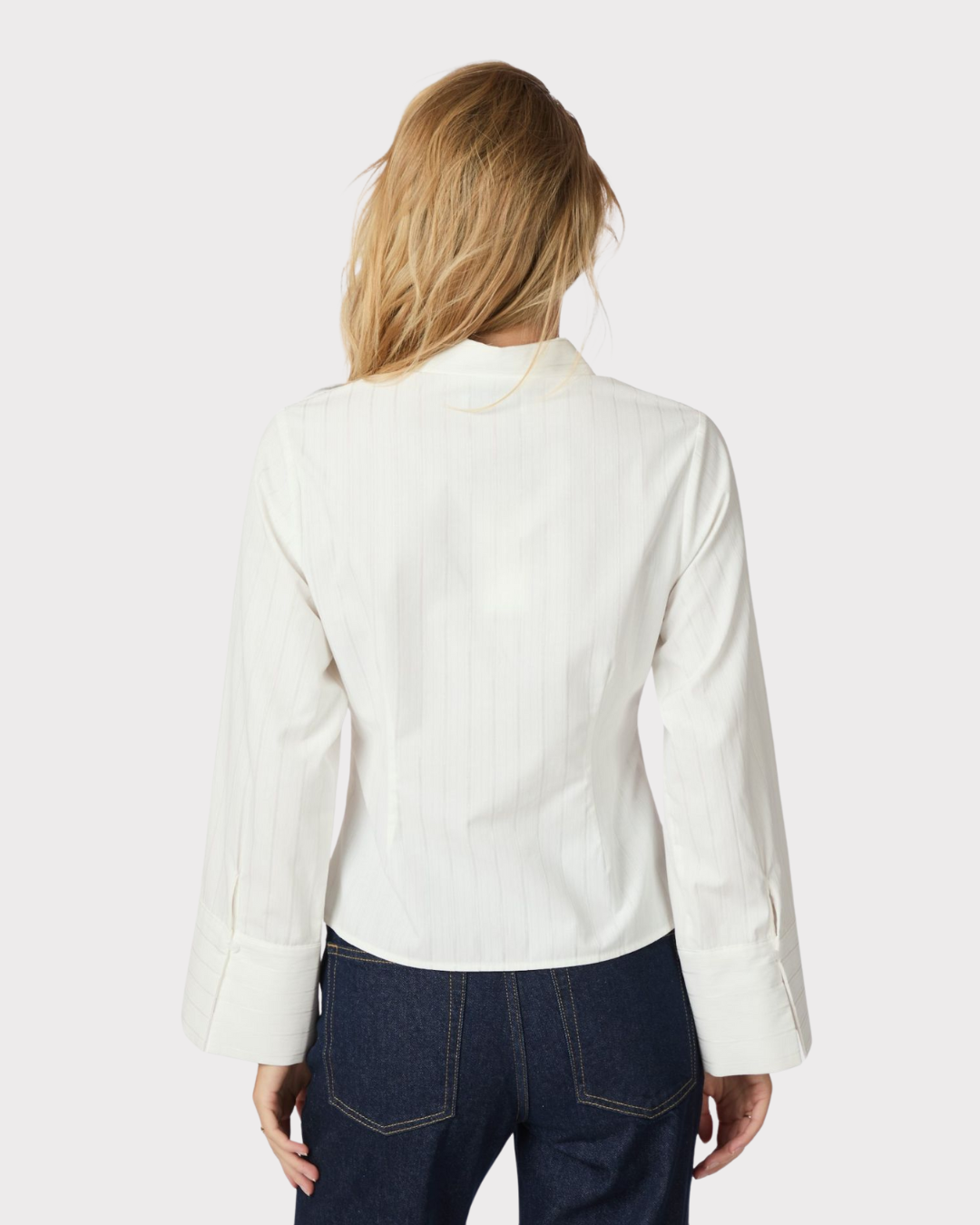 Rosa Solid Shirt-Skjorte-Neo Noir-Aandahls