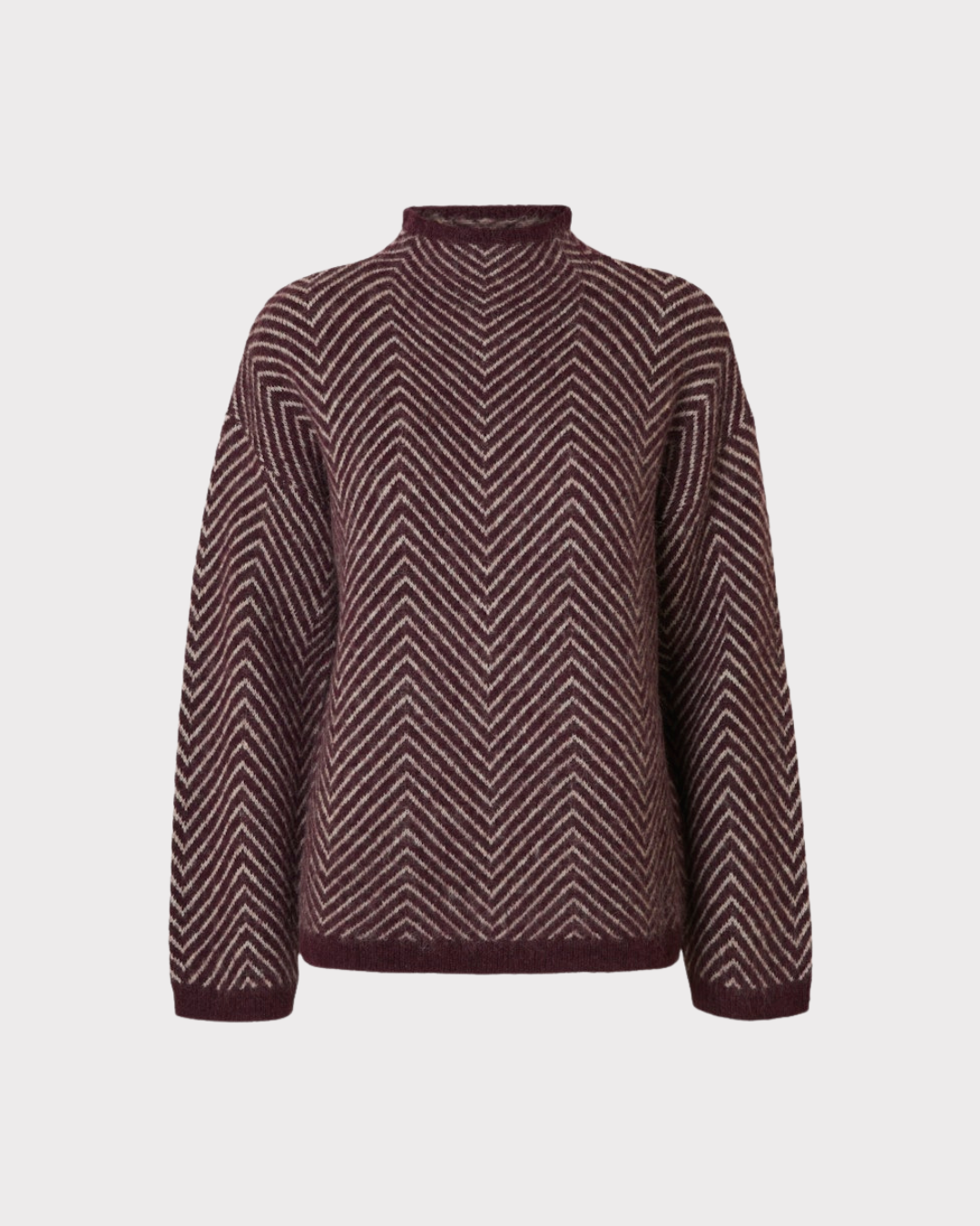 SLFLulu HERRINGBONE KNIT-Strikk-Selected Femme-Aandahls