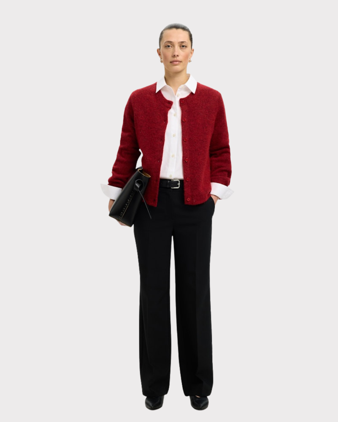 SLFLulu NEW LS KNIT cardigan NOOS-Strikk-Selected Femme-Aandahls