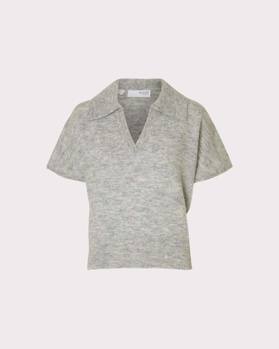 SLFLulu SS Knit Polo-Skjorter-Selected Femme-Aandahls