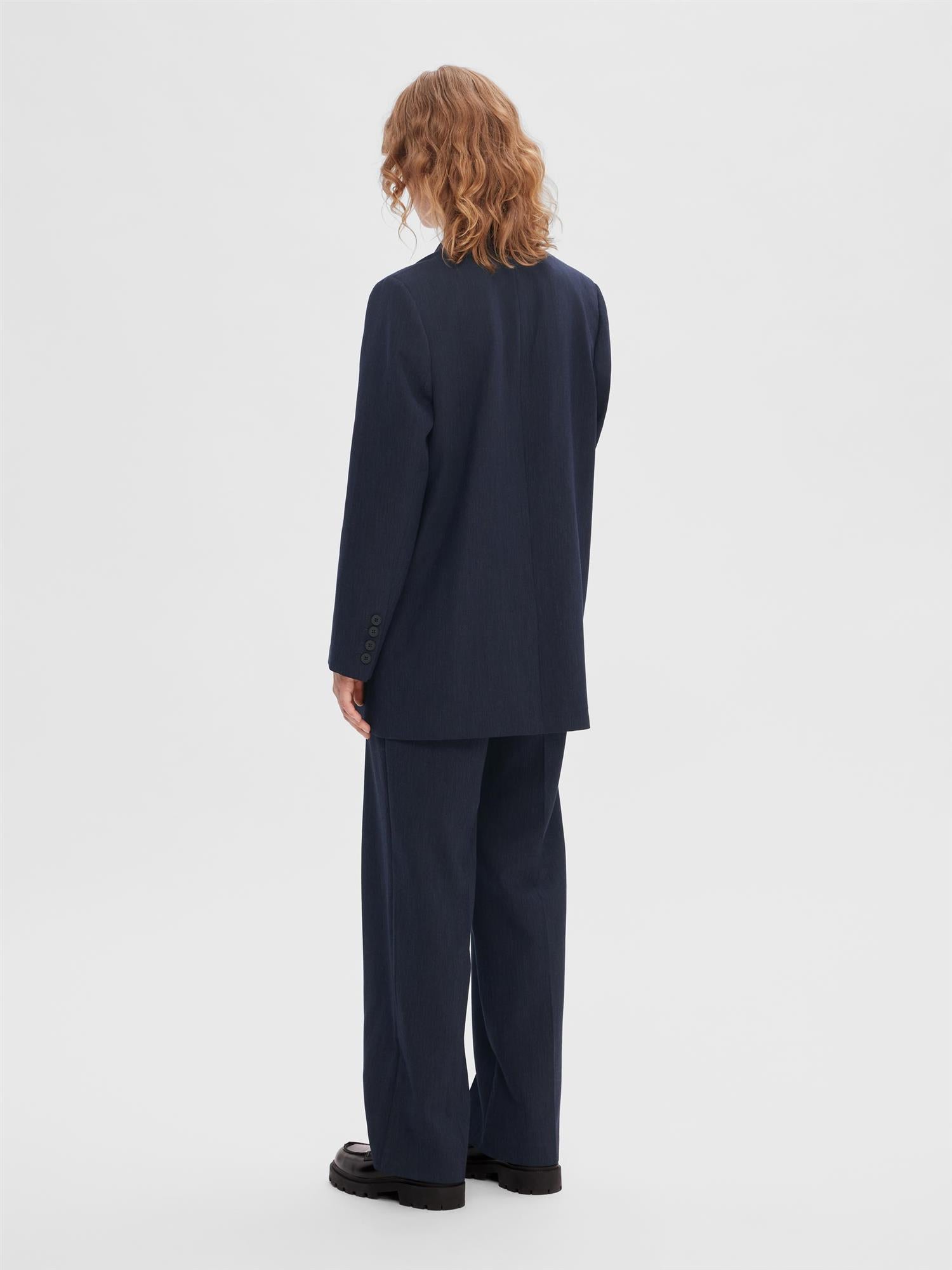 SLFRITA LS Relaxed blazer D SAP MEL NOOS-Blazer-Selected Femme-Aandahls