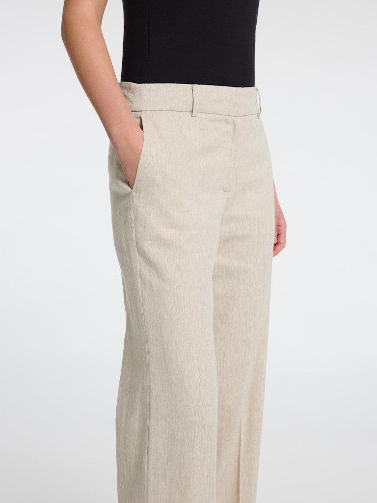 SLFTANIA-RITA MW WIDE PANT NOOS-Bukser-Selected Femme-Aandahls