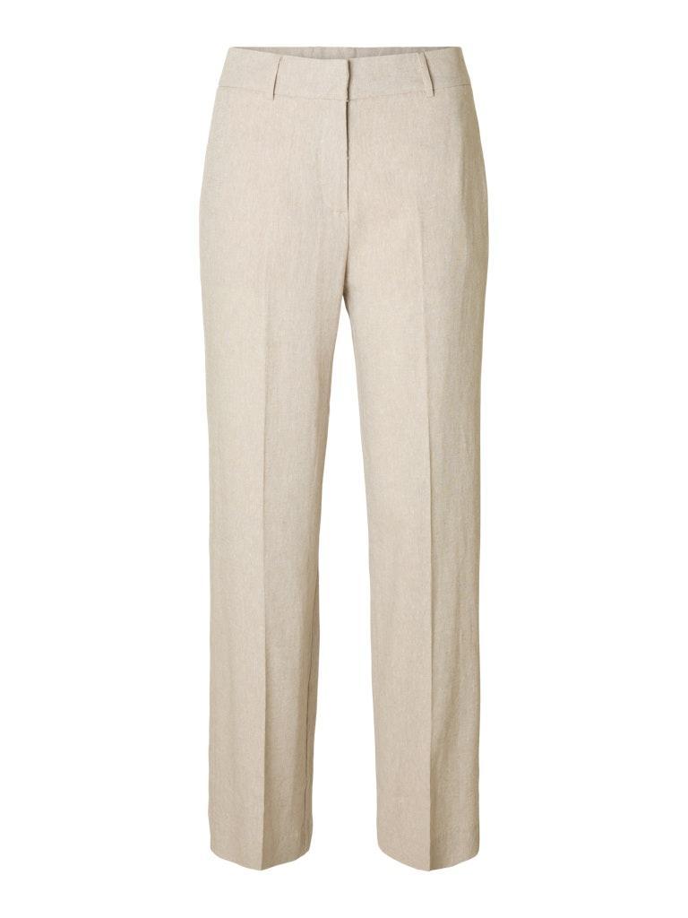 SLFTANIA-RITA MW WIDE PANT NOOS-Bukser-Selected Femme-Aandahls
