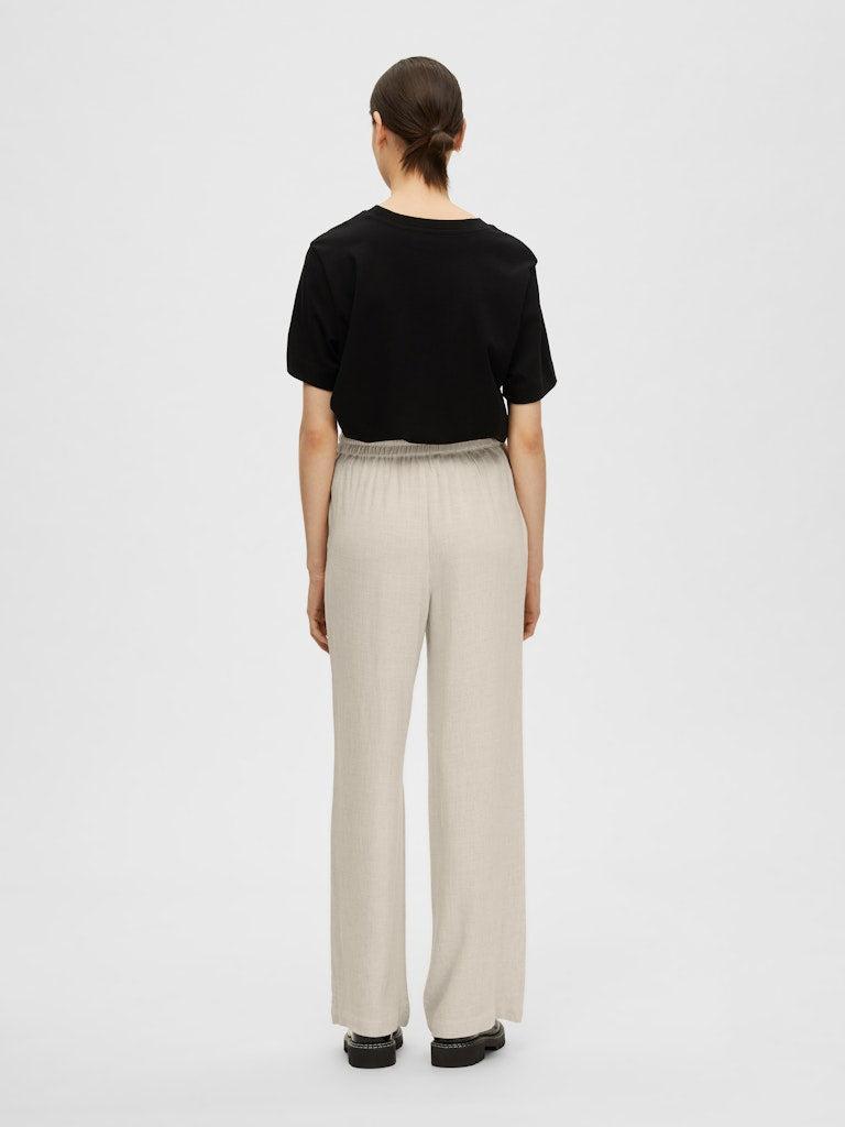 SLFViva-Gulia HW Long Sun Pant-Bukser-Selected Femme-Aandahls