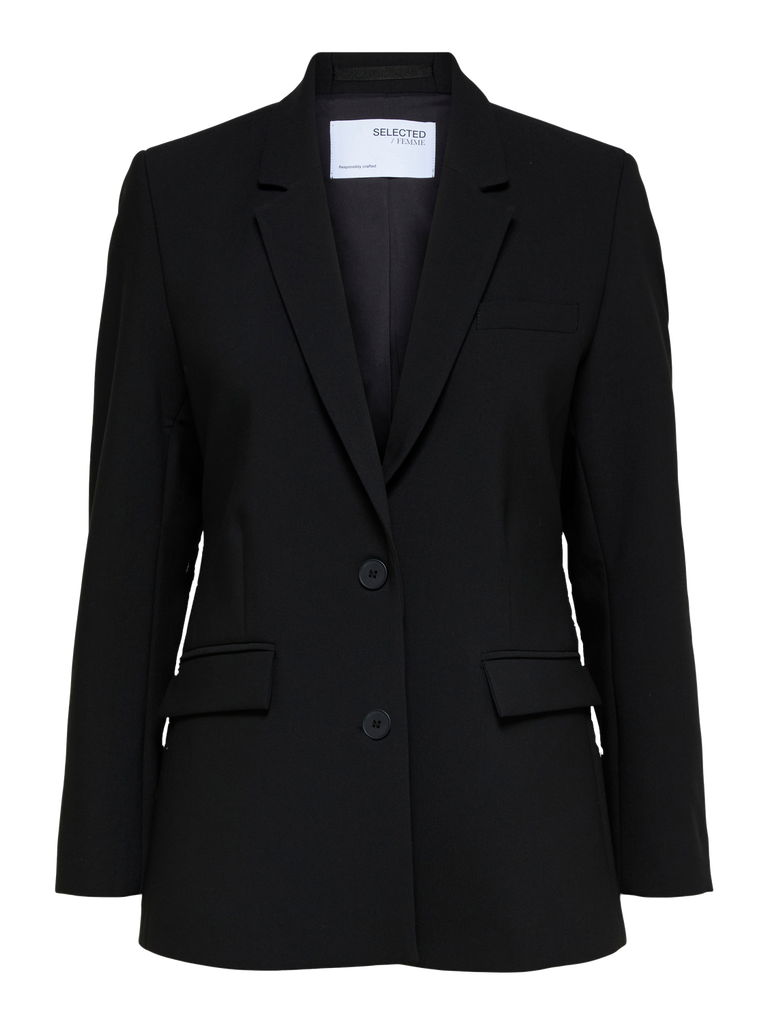 SLFrita LS classic blazer black B NOOS-Blazer-Selected Femme-Aandahls