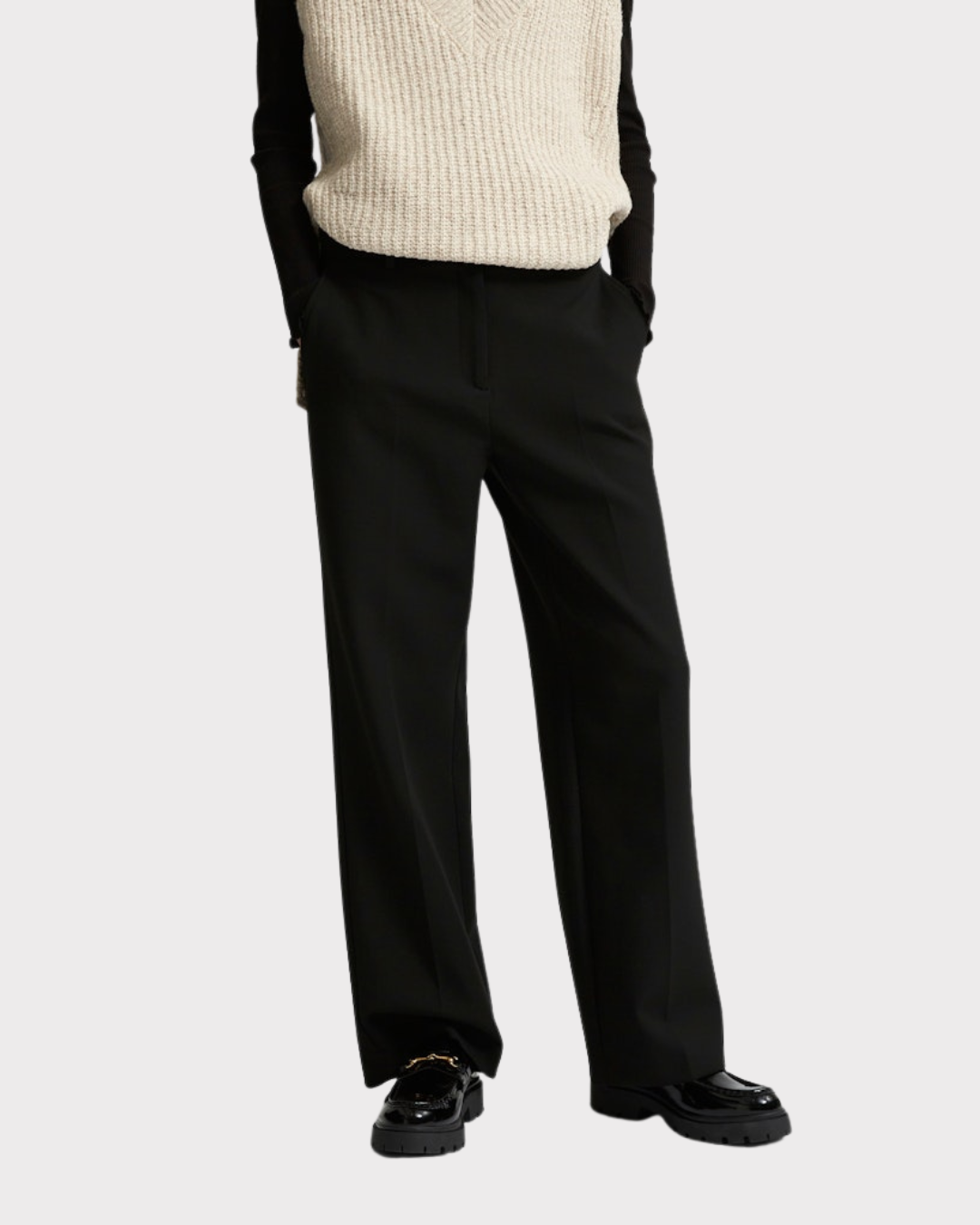 SLFrita MW WIDE PANT FD NOOS-Bukser-Selected Femme-Aandahls