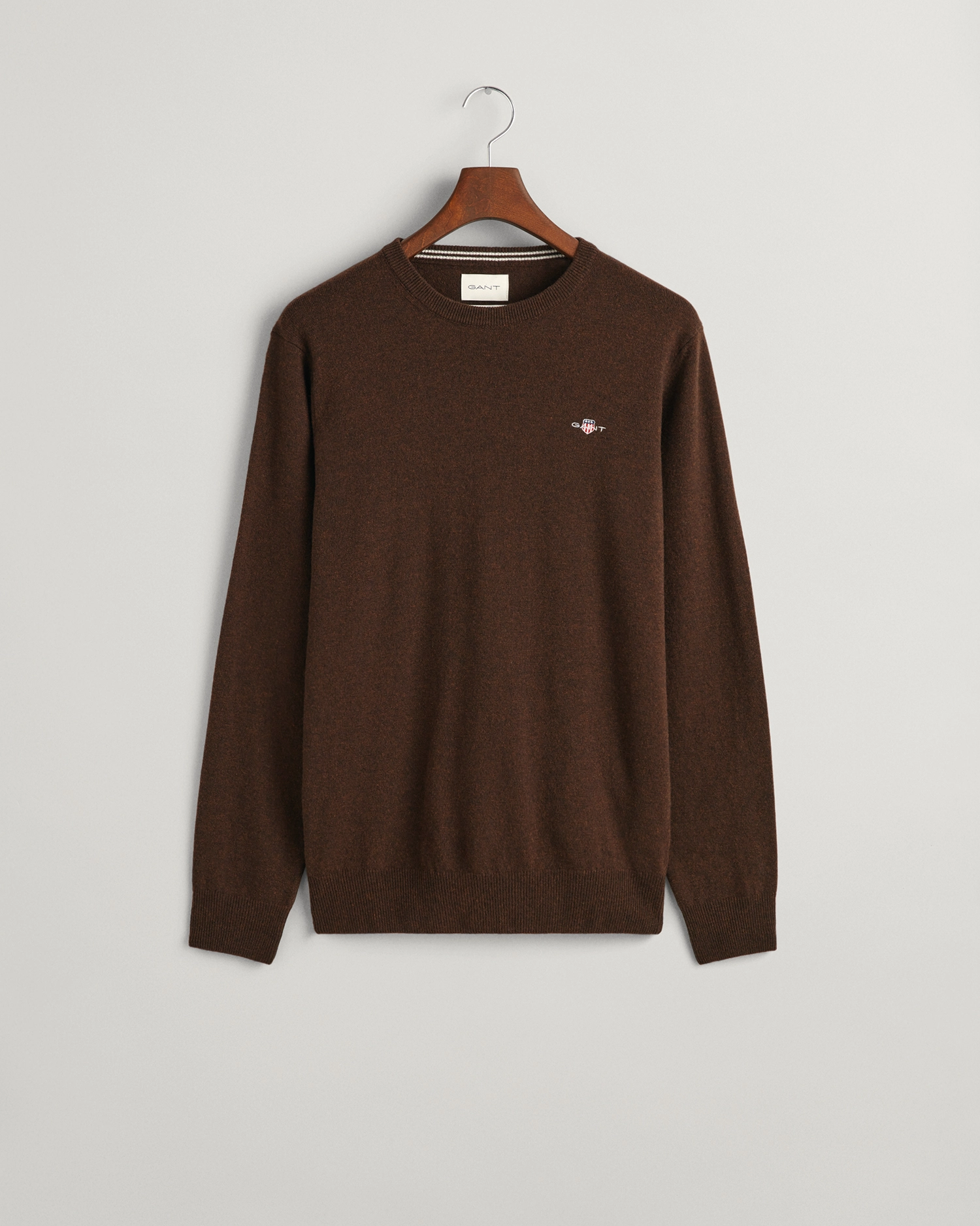 SUPERFINE LAMBSWOOL C-NECK-Strikk-Gant-Aandahls