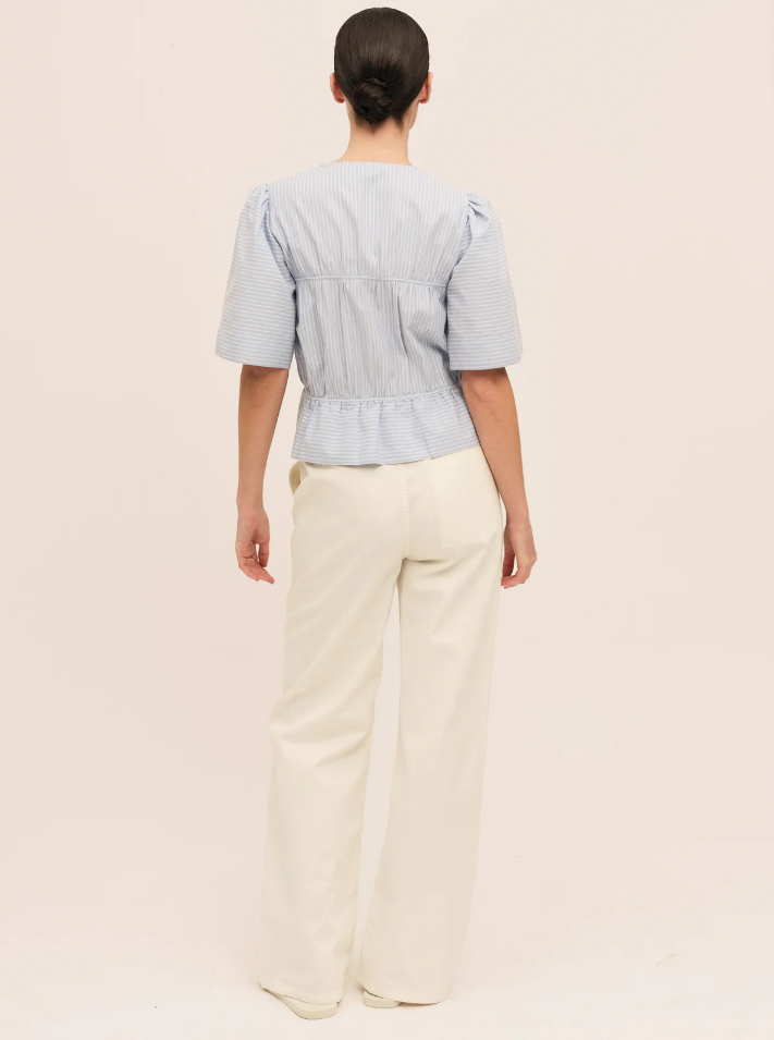 Sal ribbon blouse-Topp-OnceUntold-Aandahls