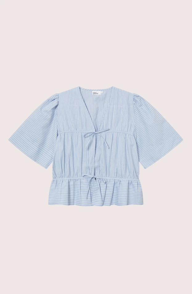 Sal ribbon blouse-Topp-OnceUntold-Aandahls