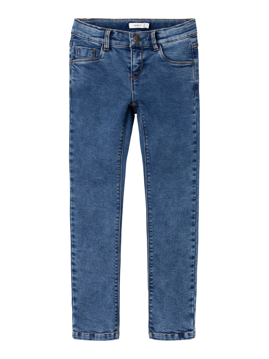 Salli slim fleece jeans 6427-AN O-Jeans-Name it-Aandahls
