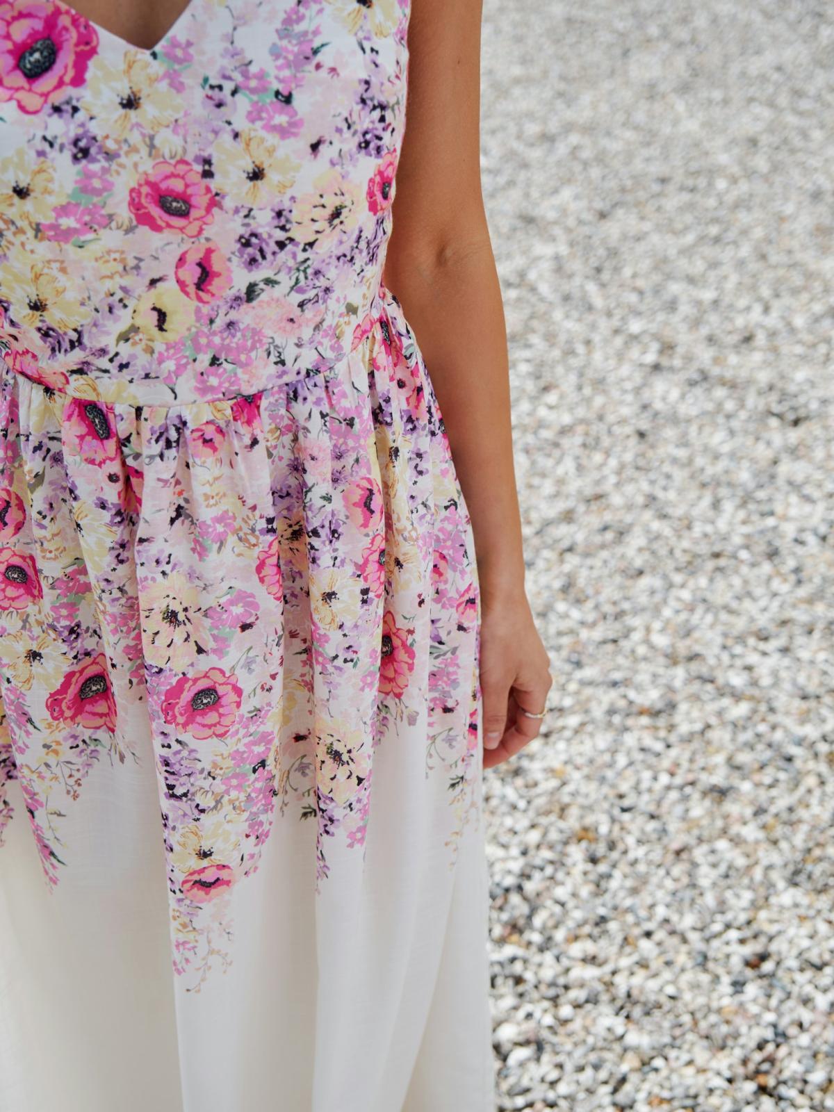 Sanni Flower Dress-Kjole-Neo Noir-Aandahls