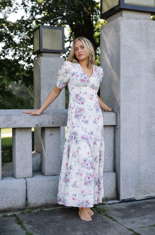 Sara long dress-Kjole-Secrets By B-Aandahls