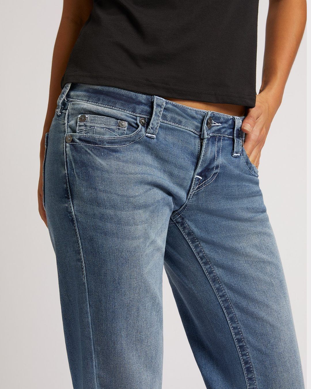 Sarah Low Rise Straight-Jeans-True Religion-Aandahls