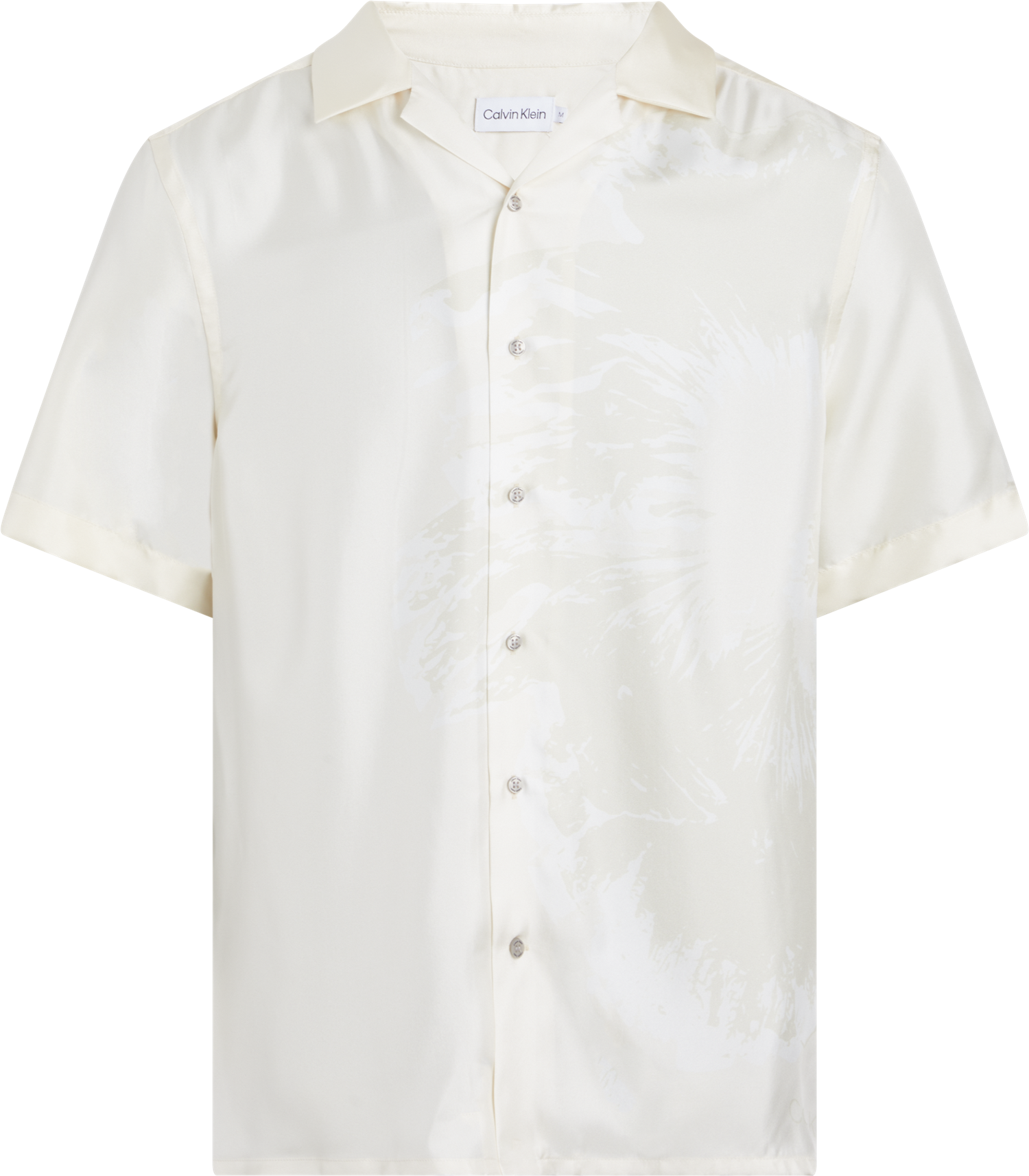 Satin Silk Flower Shirt-Skjorte-Calvin Klein-Aandahls