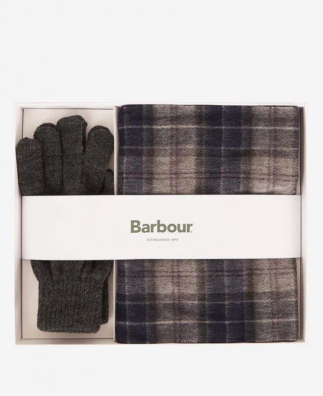 Scarf/Glove gift set-Acces-Barbour-Aandahls